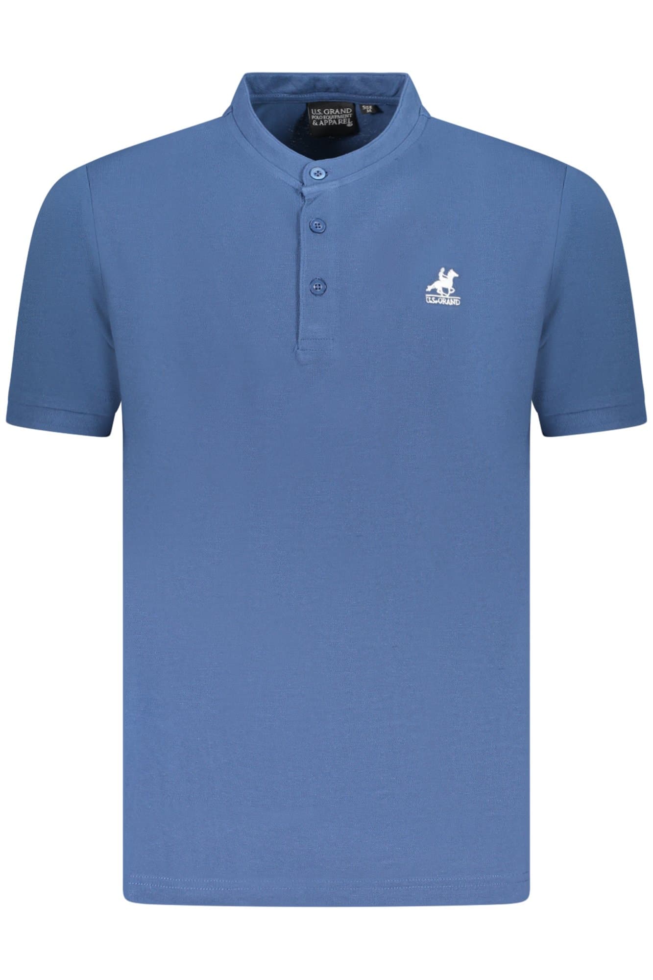 U.S. GRAND POLO MANICHE CORTE UOMO BLU - Immagine 1