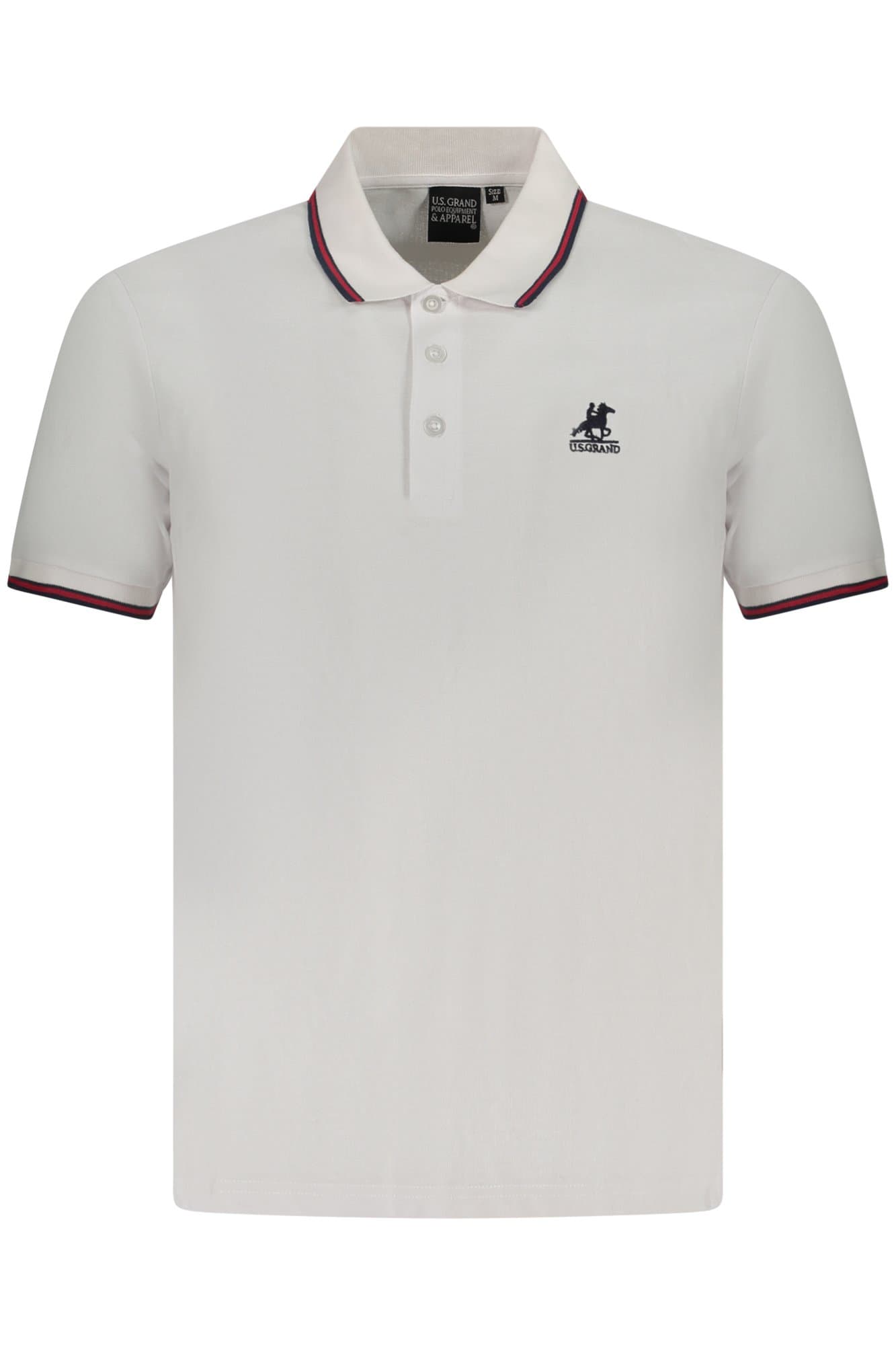 U.S. GRAND POLO MANICHE CORTE UOMO BIANCO - Immagine principale