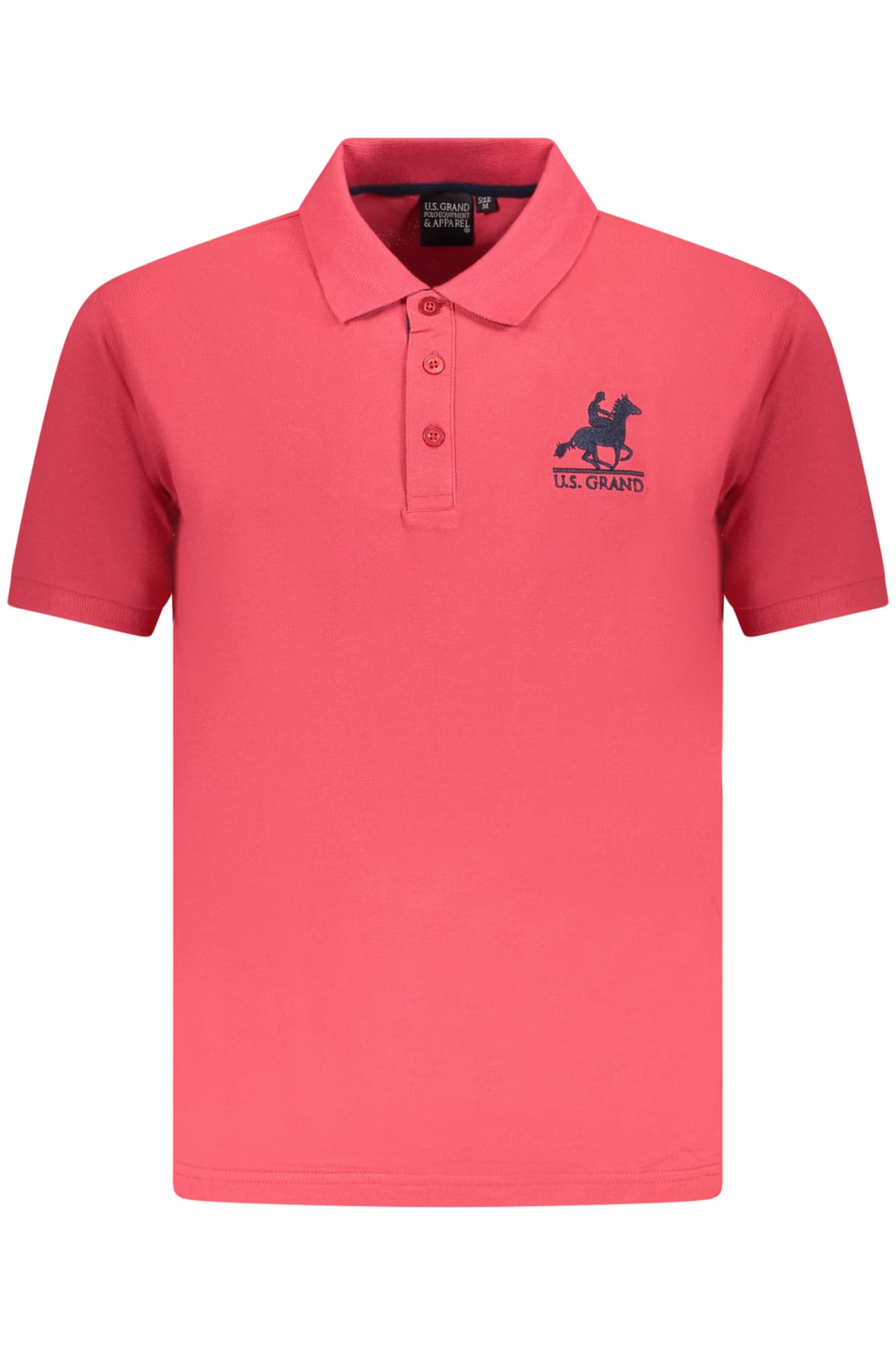 U.S. GRAND POLO MANICHE CORTE UOMO ROSSO - Immagine principale