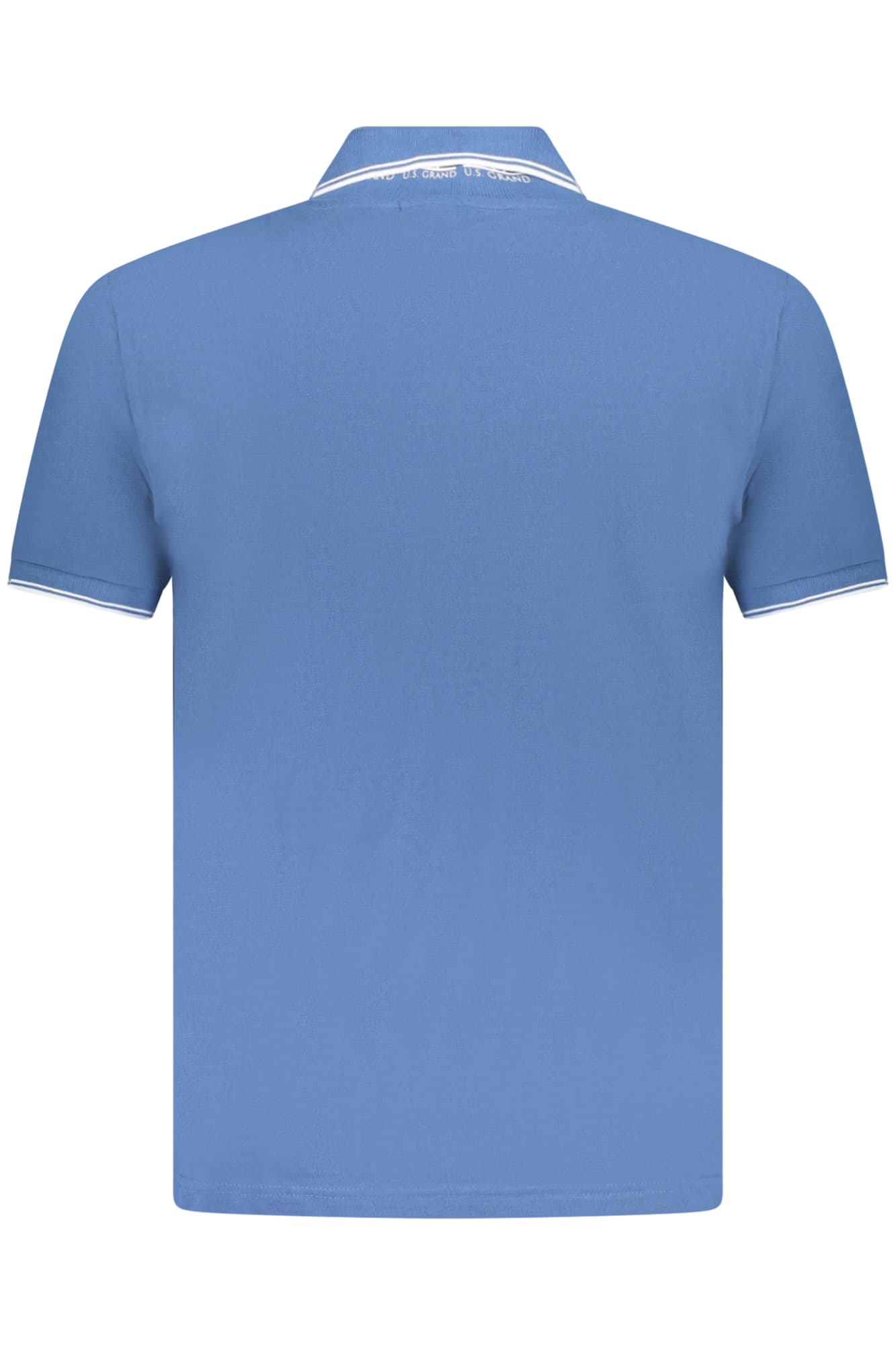 U.S. GRAND POLO MANICHE CORTE UOMO BLU - Miniatura 2