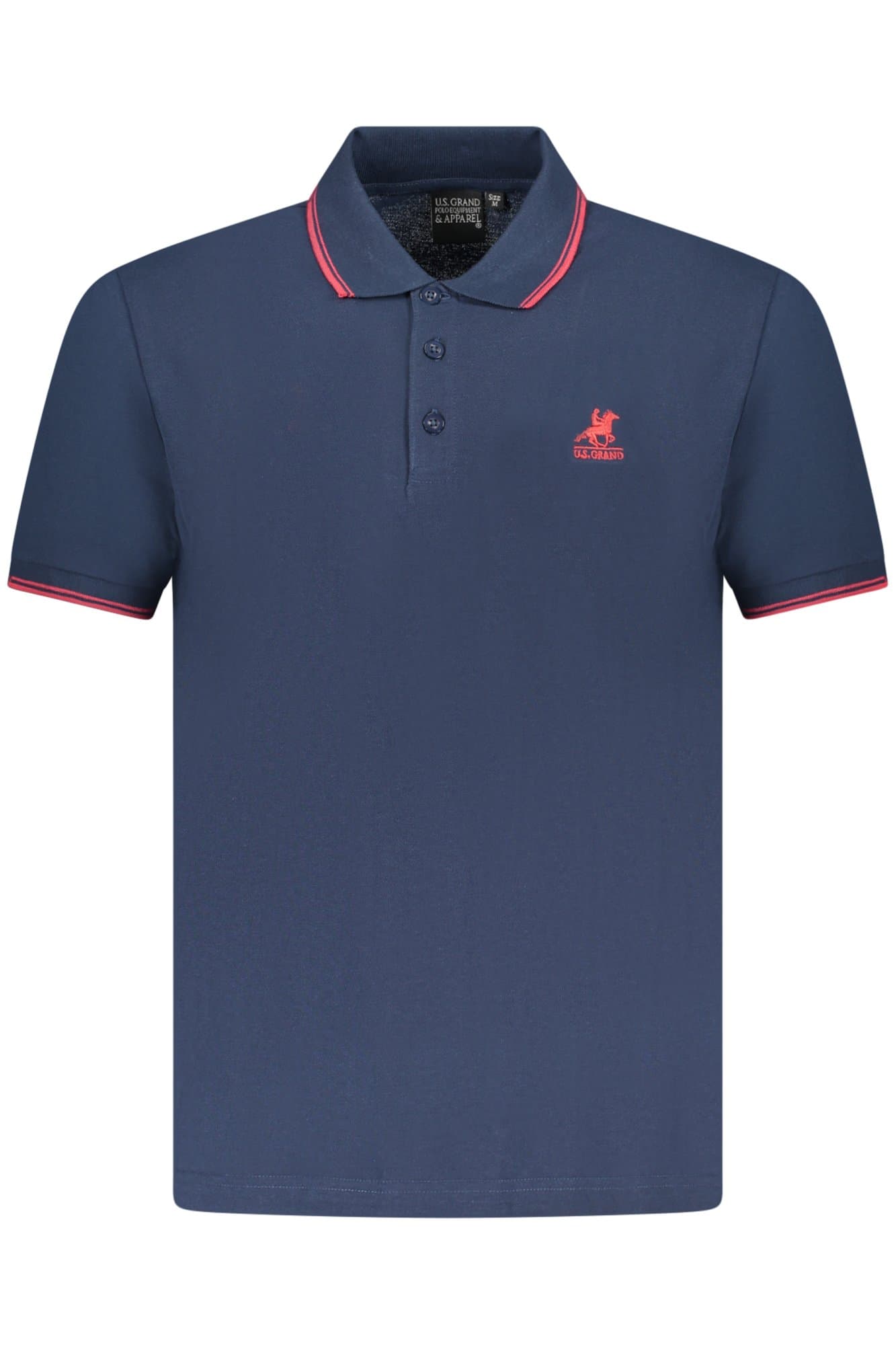 U.S. GRAND POLO MANICHE CORTE UOMO BLU - Immagine principale