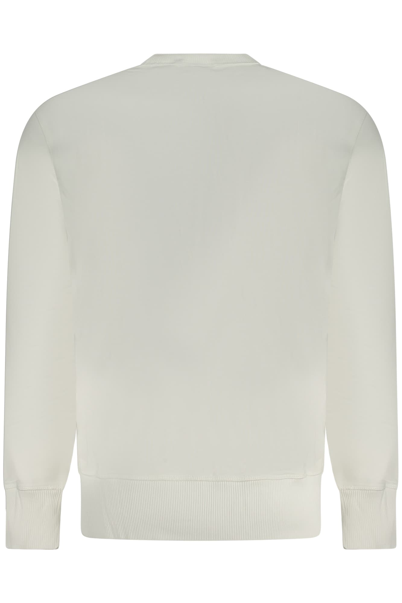 CALVIN KLEIN FELPA SENZA ZIP UOMO BIANCO - Miniatura 2