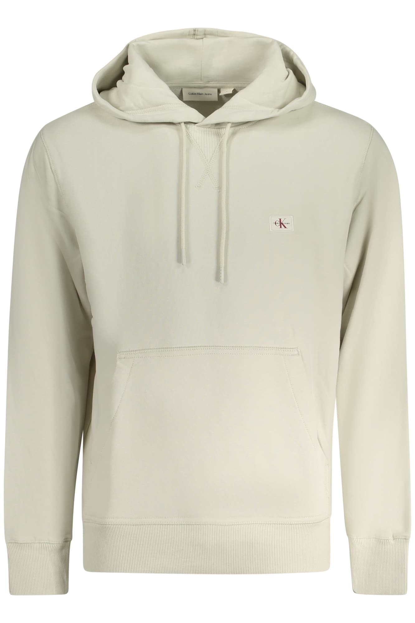 CALVIN KLEIN FELPA SENZA ZIP UOMO BEIGE - Immagine principale