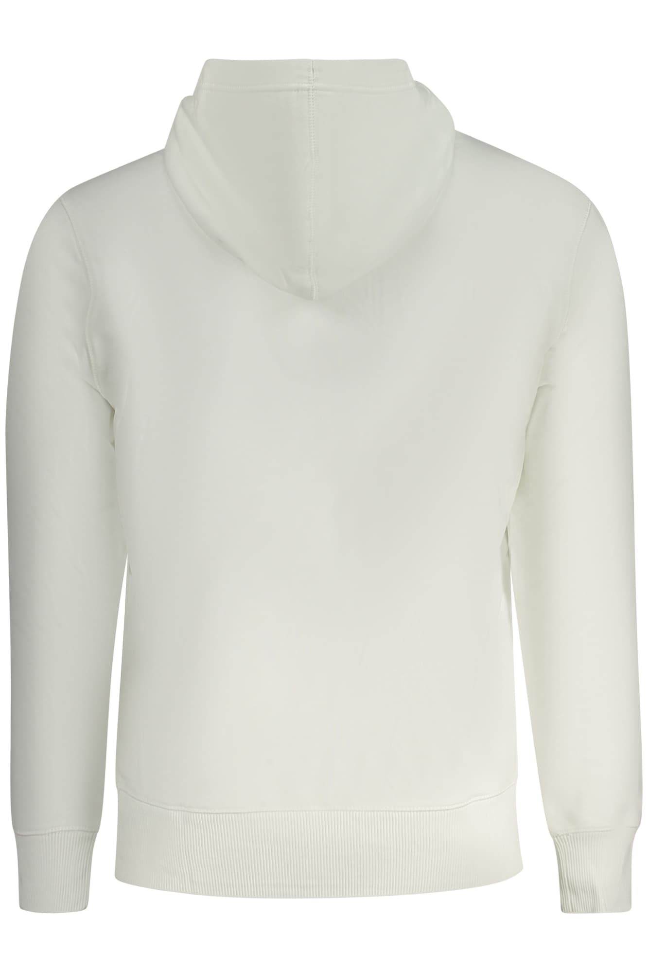 CALVIN KLEIN FELPA SENZA ZIP UOMO BIANCO - Miniatura 2