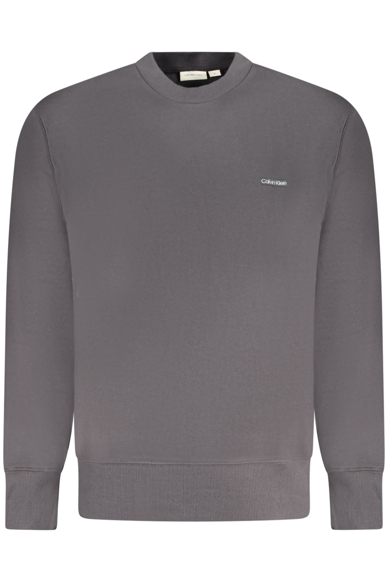 CALVIN KLEIN FELPA SENZA ZIP UOMO NERO - Immagine principale