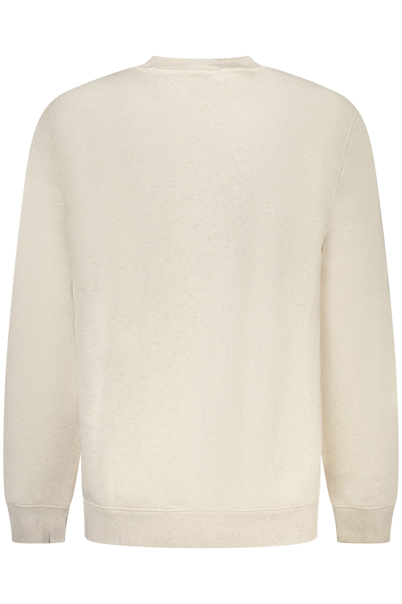 TOMMY HILFIGER FELPA SENZA ZIP UOMO BEIGE - Miniatura 2