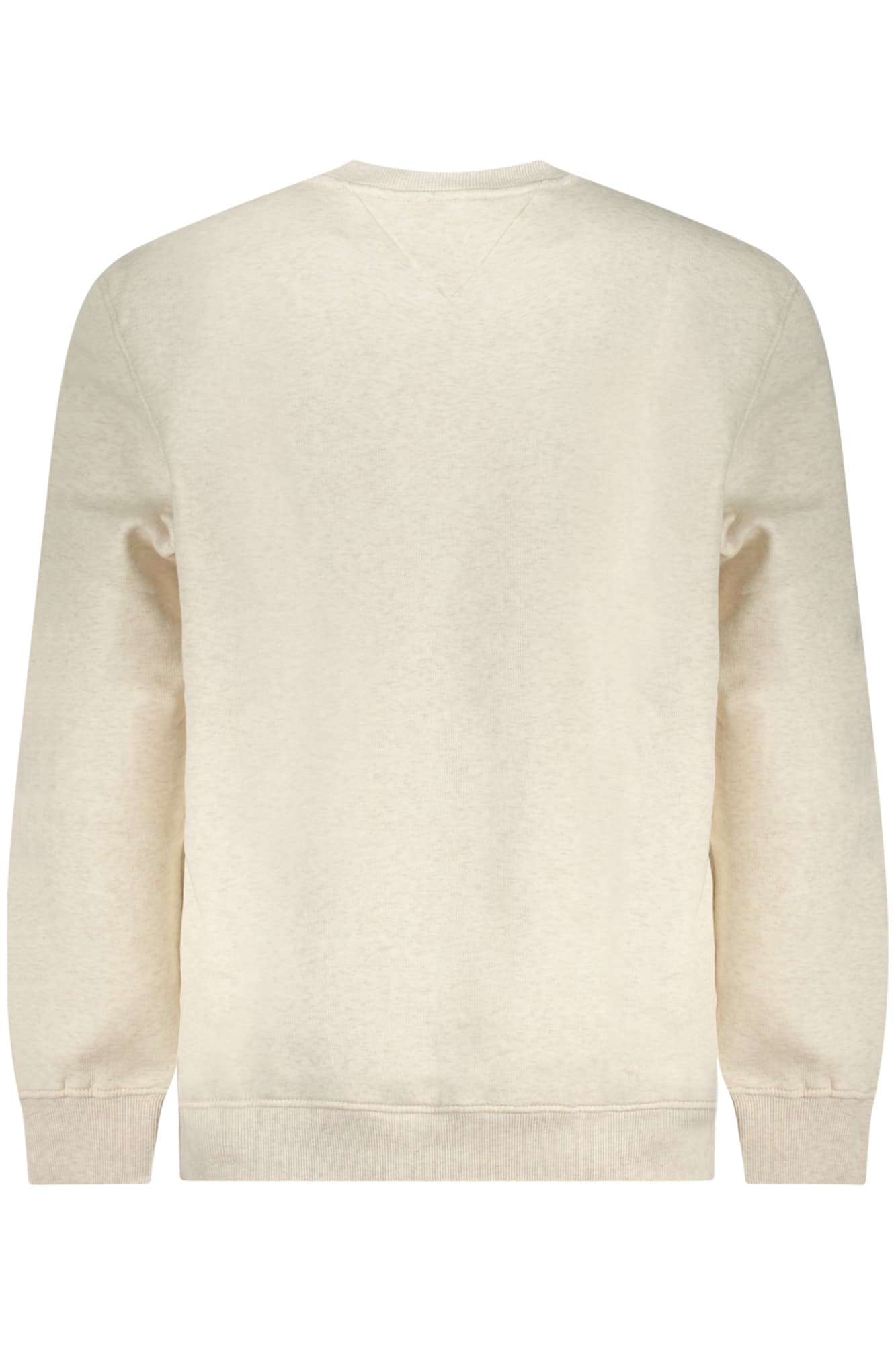 TOMMY HILFIGER FELPA SENZA ZIP UOMO BEIGE - Miniatura 3