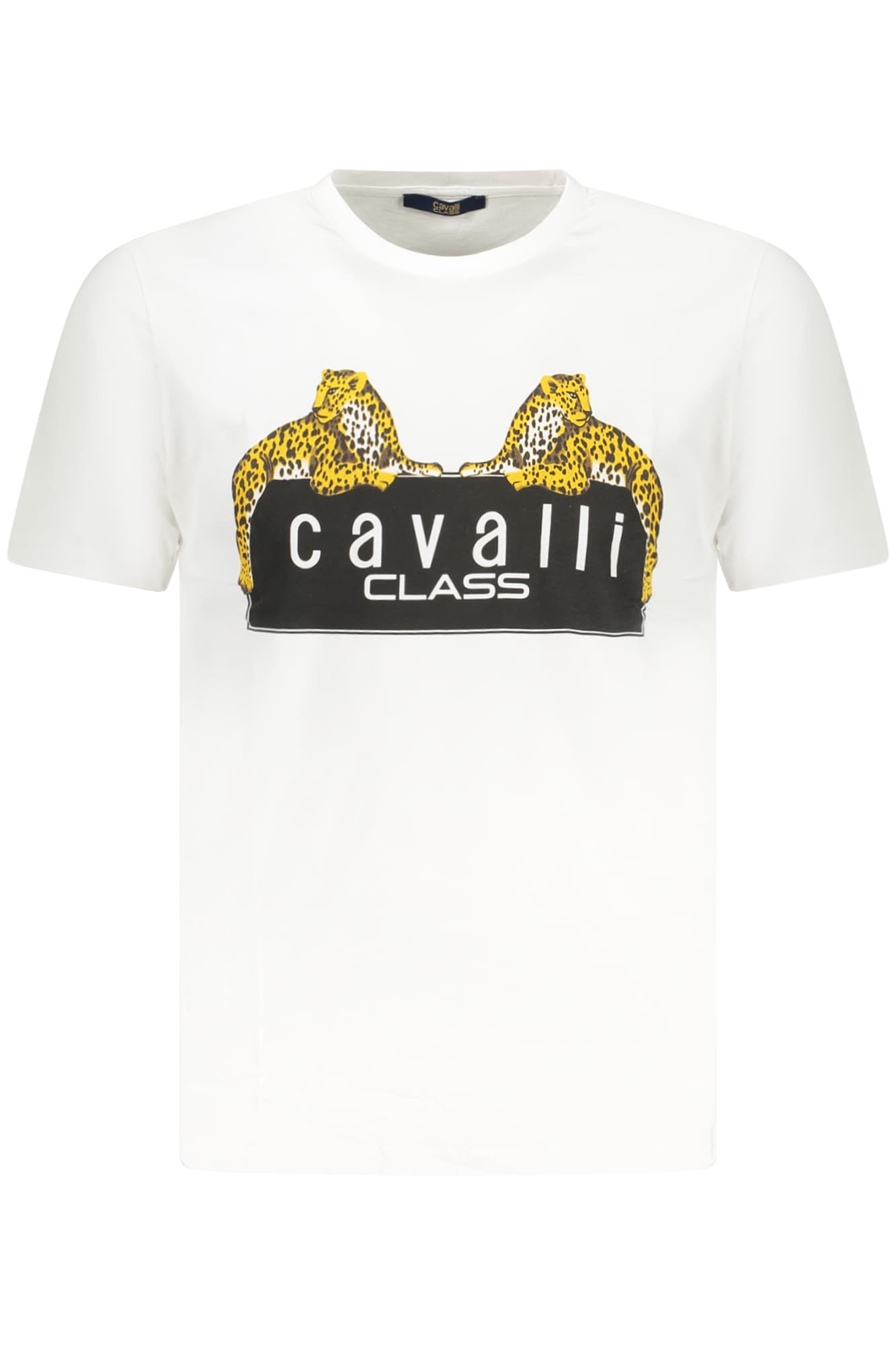 CAVALLI CLASS T-SHIRT MANICHE CORTE UOMO BIANCO - Immagine principale