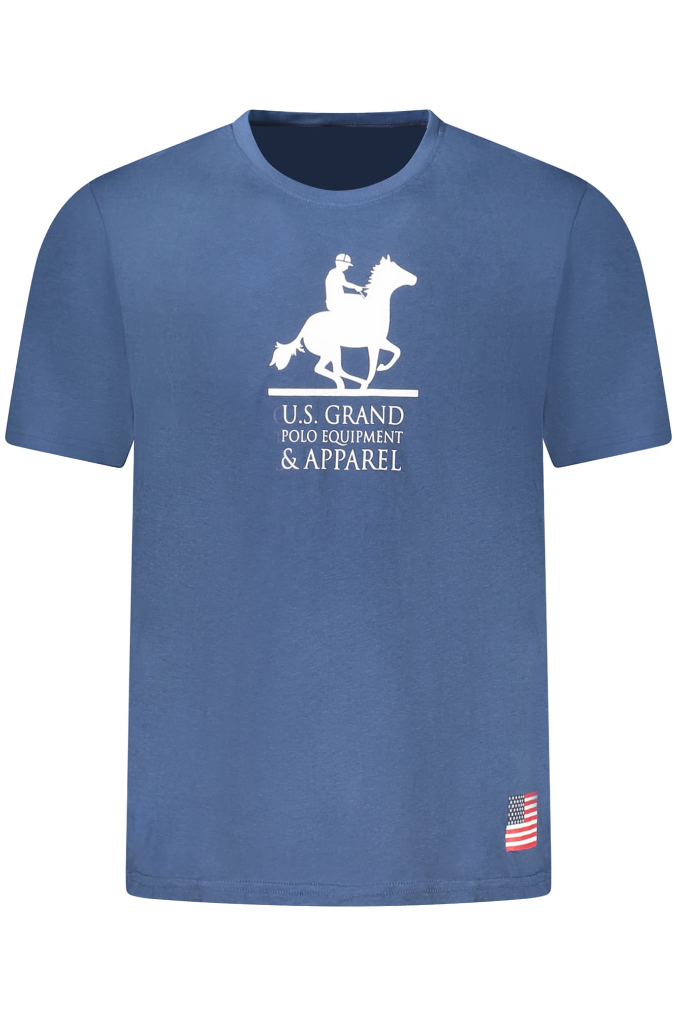 U.S. GRAND T-SHIRT MANICHE CORTE UOMO BLU - Immagine principale