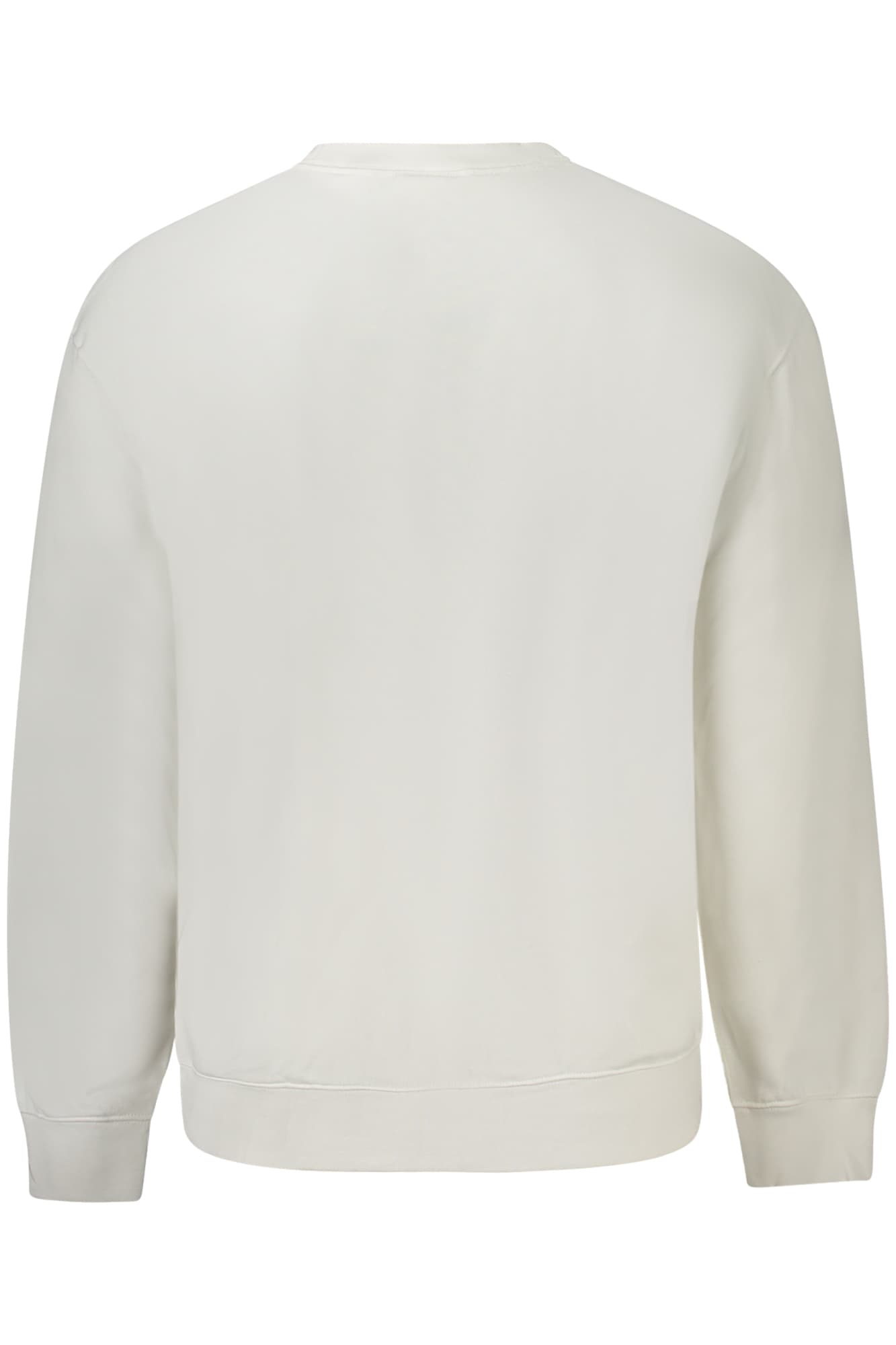 CALVIN KLEIN FELPA SENZA ZIP UOMO BIANCO - Miniatura 2