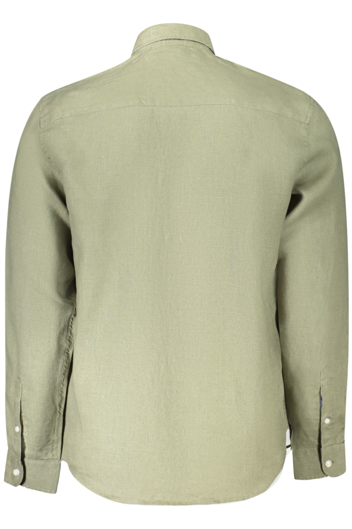 NORTH SAILS CAMICIA MANICHE LUNGHE UOMO VERDE - Miniatura 2