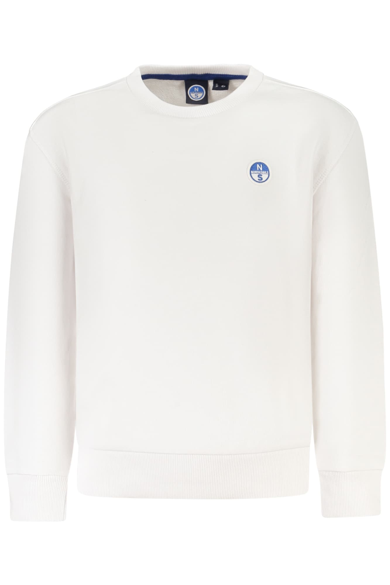 NORTH SAILS FELPA SENZA ZIP BAMBINO BIANCO