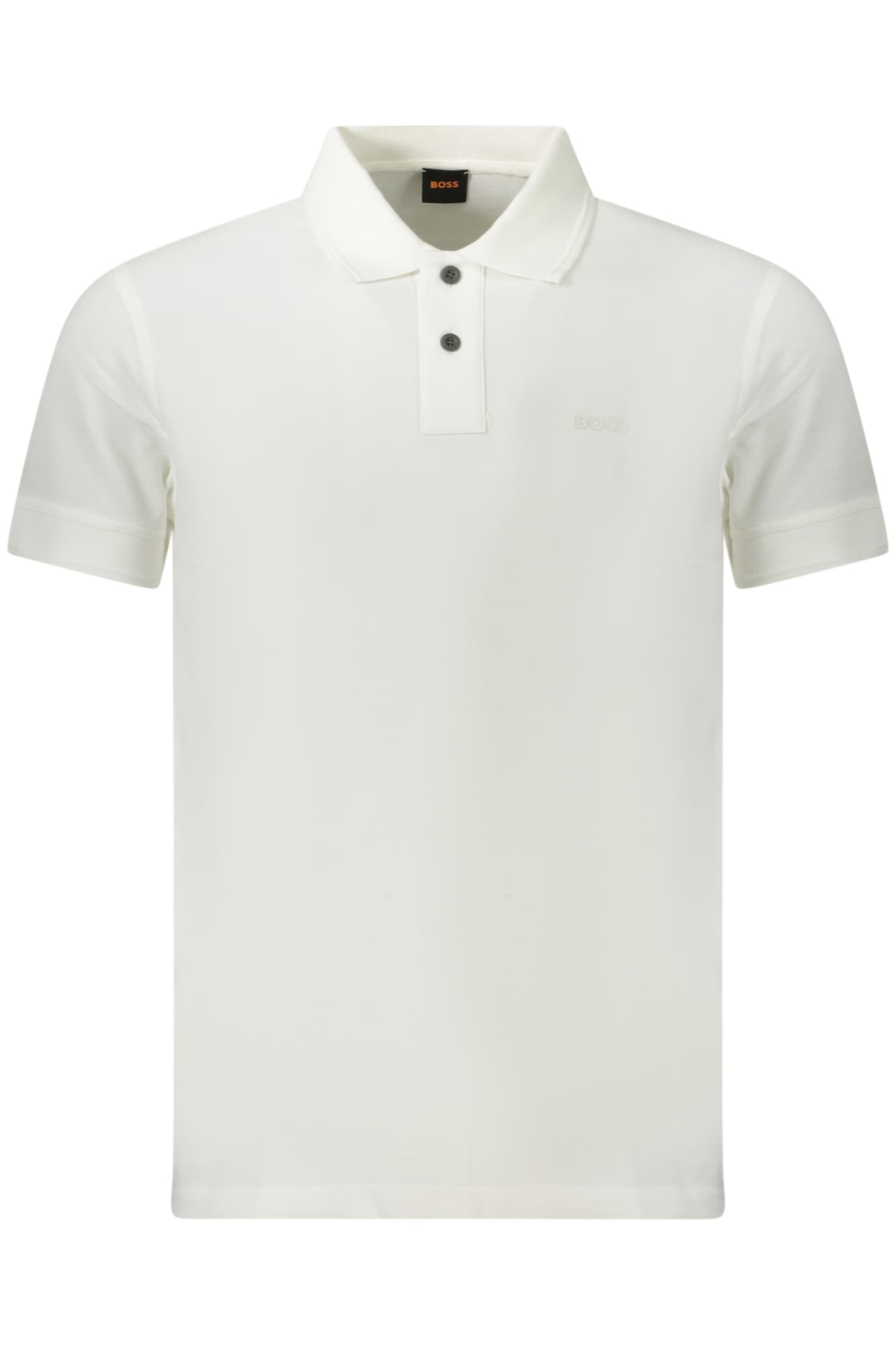 BOSS POLO MANICHE CORTE UOMO BIANCO - Immagine principale