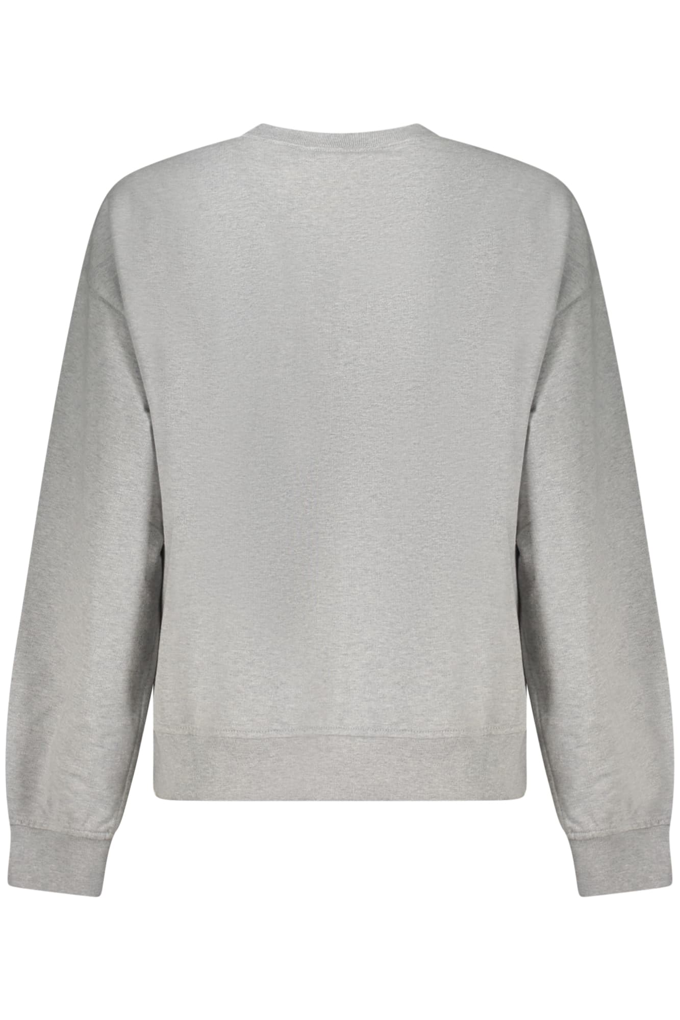 CALVIN KLEIN FELPA SENZA ZIP DONNA GRIGIO - Miniatura 2