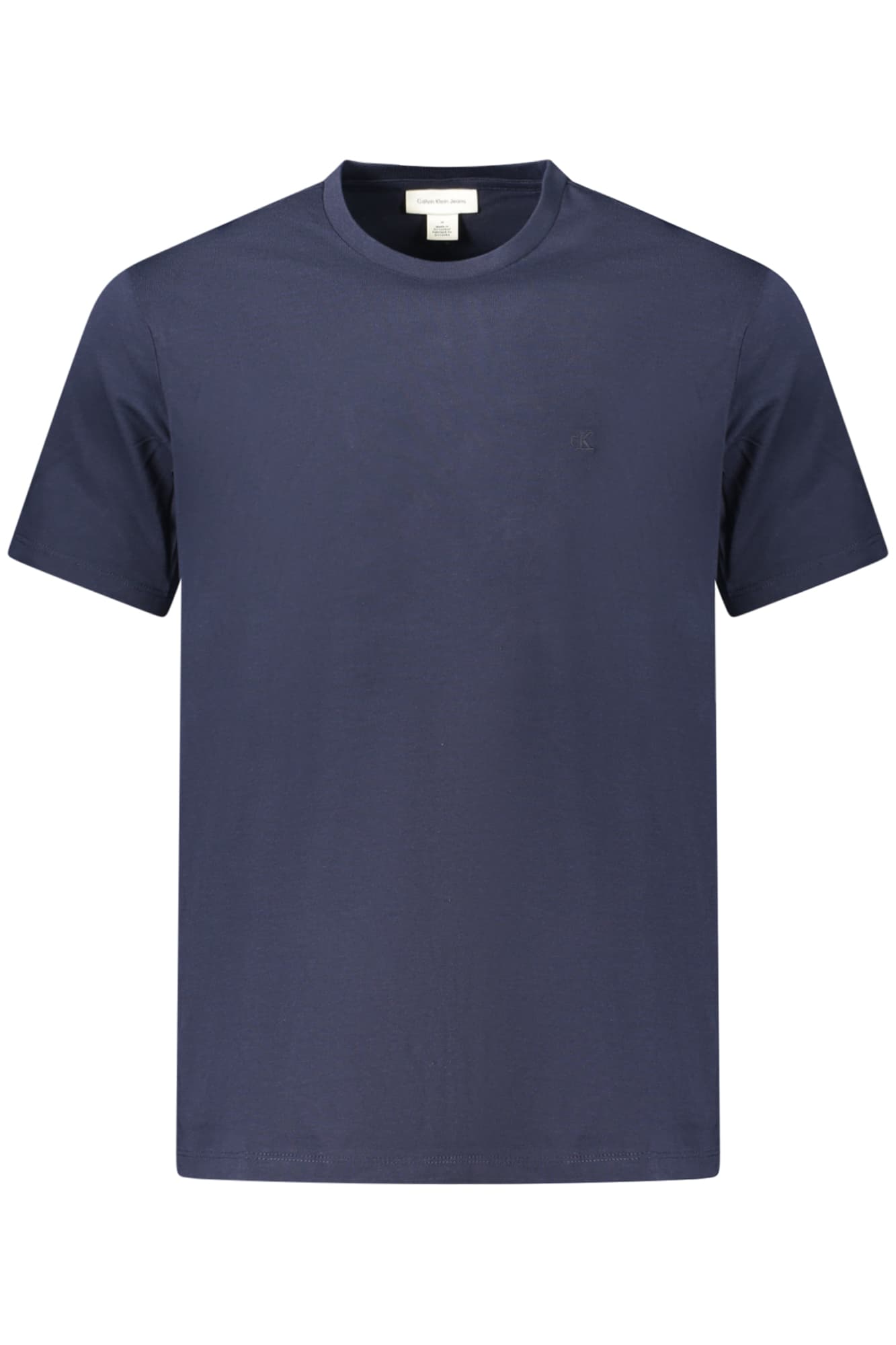 CALVIN KLEIN T-SHIRT MANICHE CORTE UOMO BLU - Immagine principale