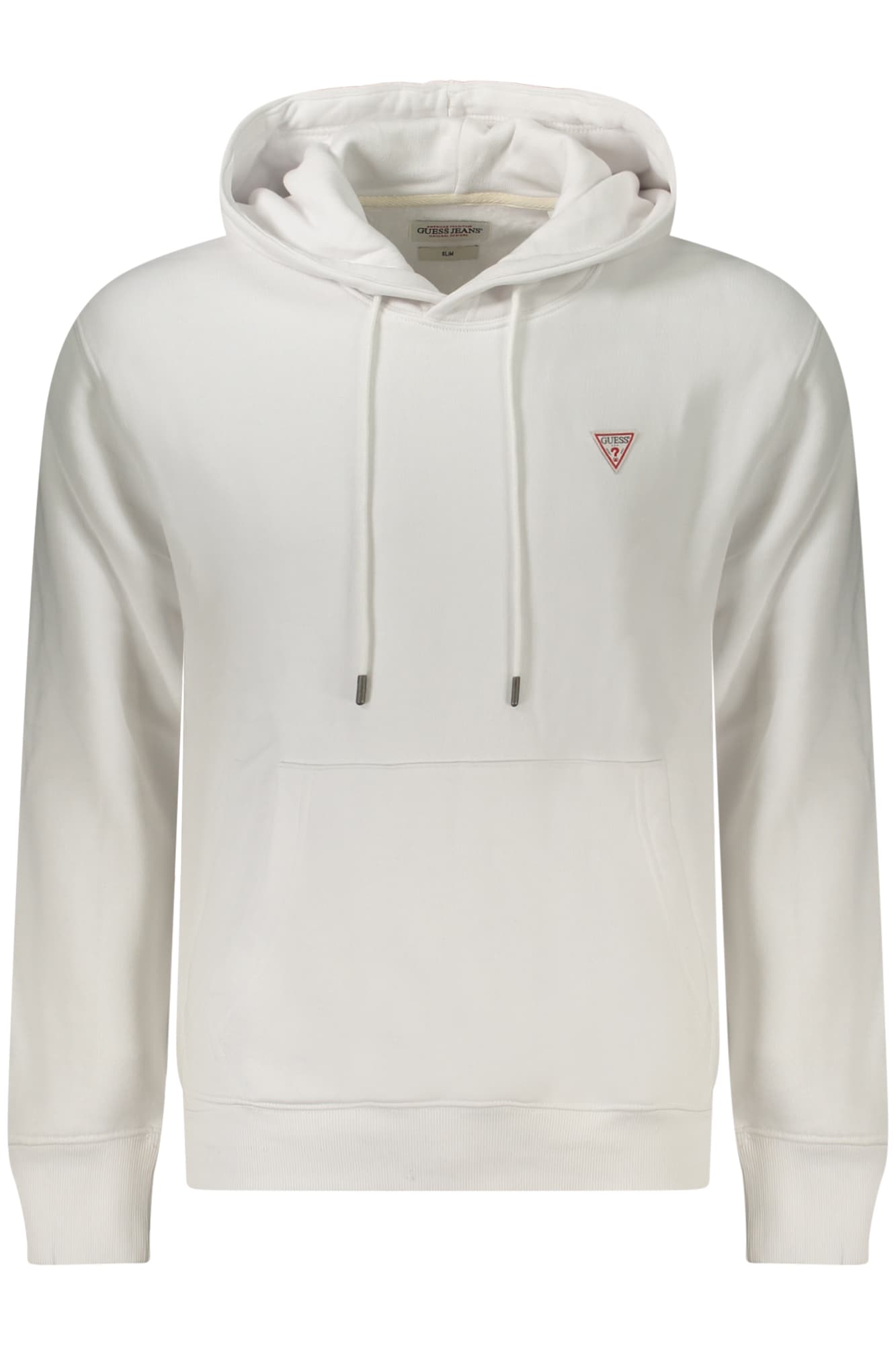 GUESS JEANS FELPA SENZA ZIP UOMO BIANCO - Immagine principale