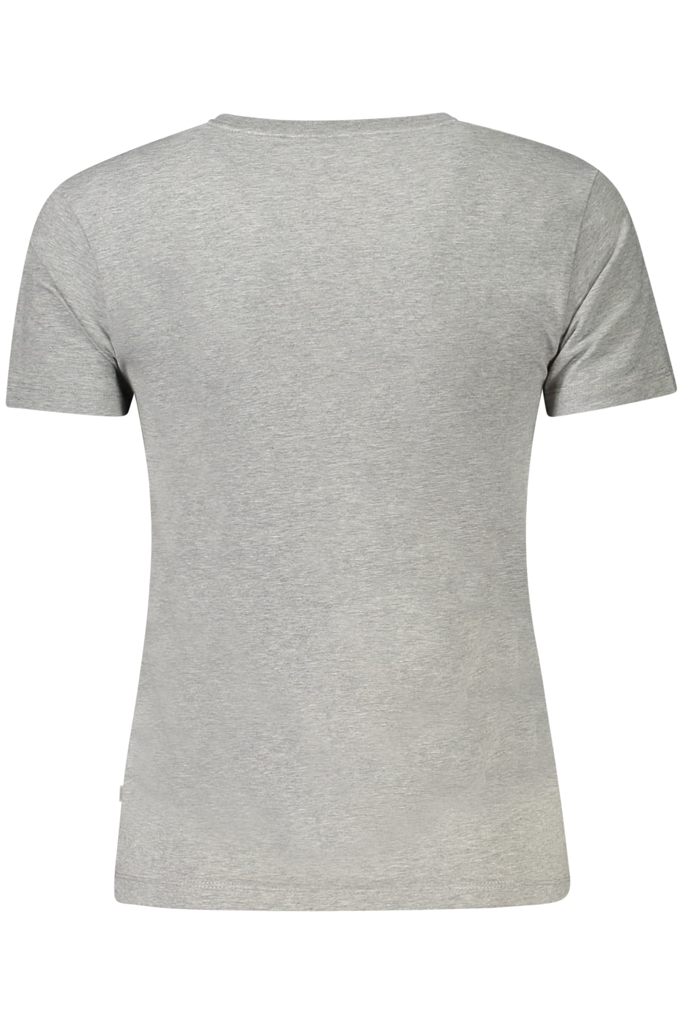 GUESS JEANS T-SHIRT MANICHE CORTE DONNA GRIGIO - Miniatura 2
