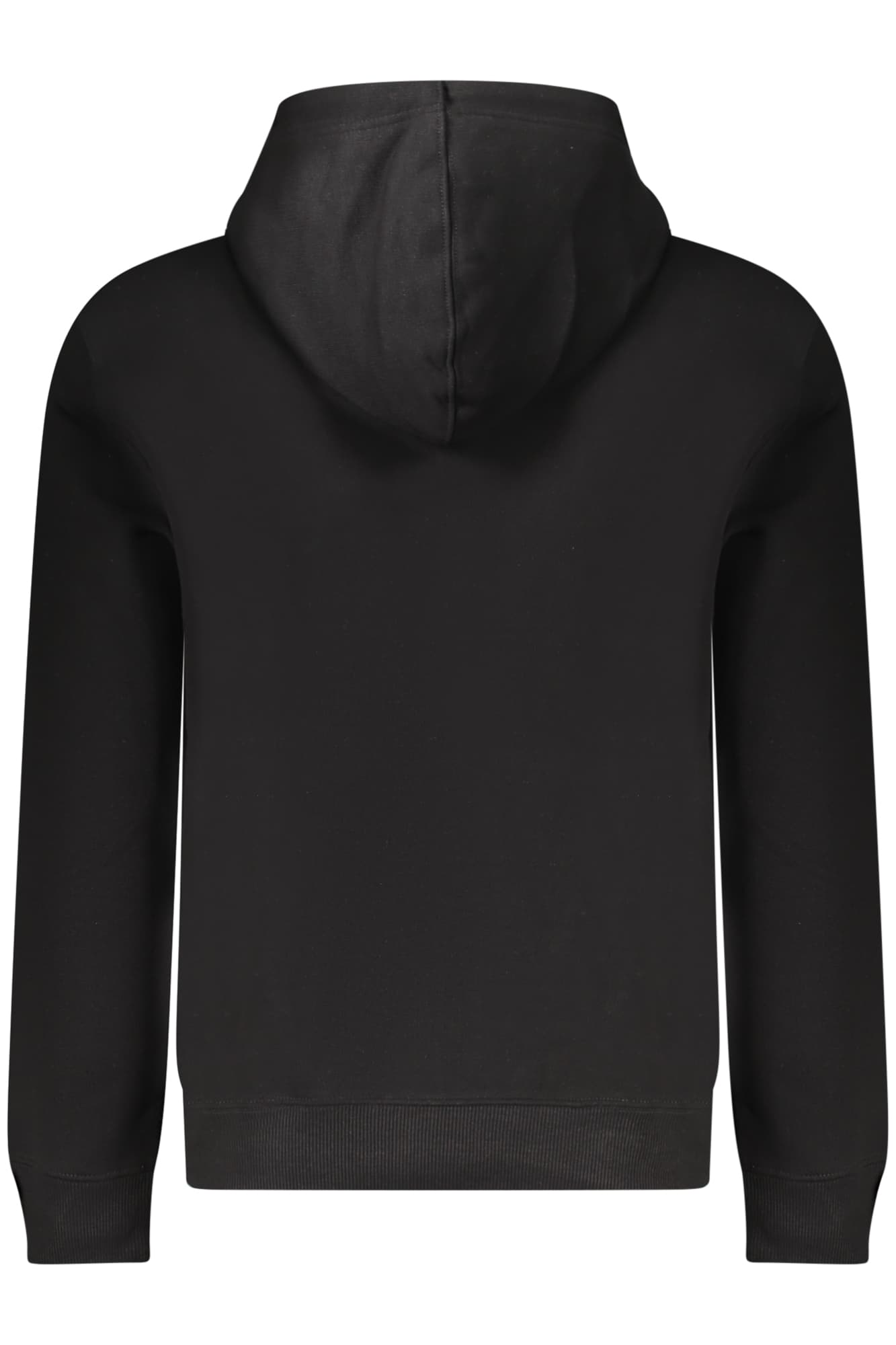 GUESS JEANS FELPA SENZA ZIP UOMO NERO - Miniatura 2