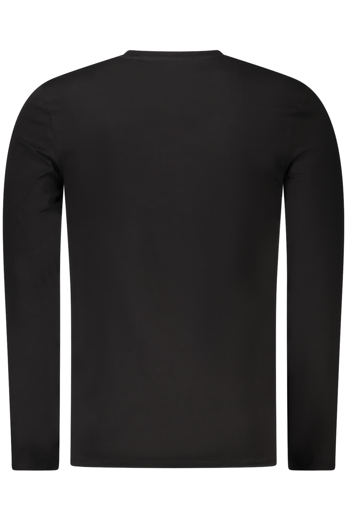 GUESS JEANS T-SHIRT MANICHE LUNGHE UOMO NERO - Miniatura 2
