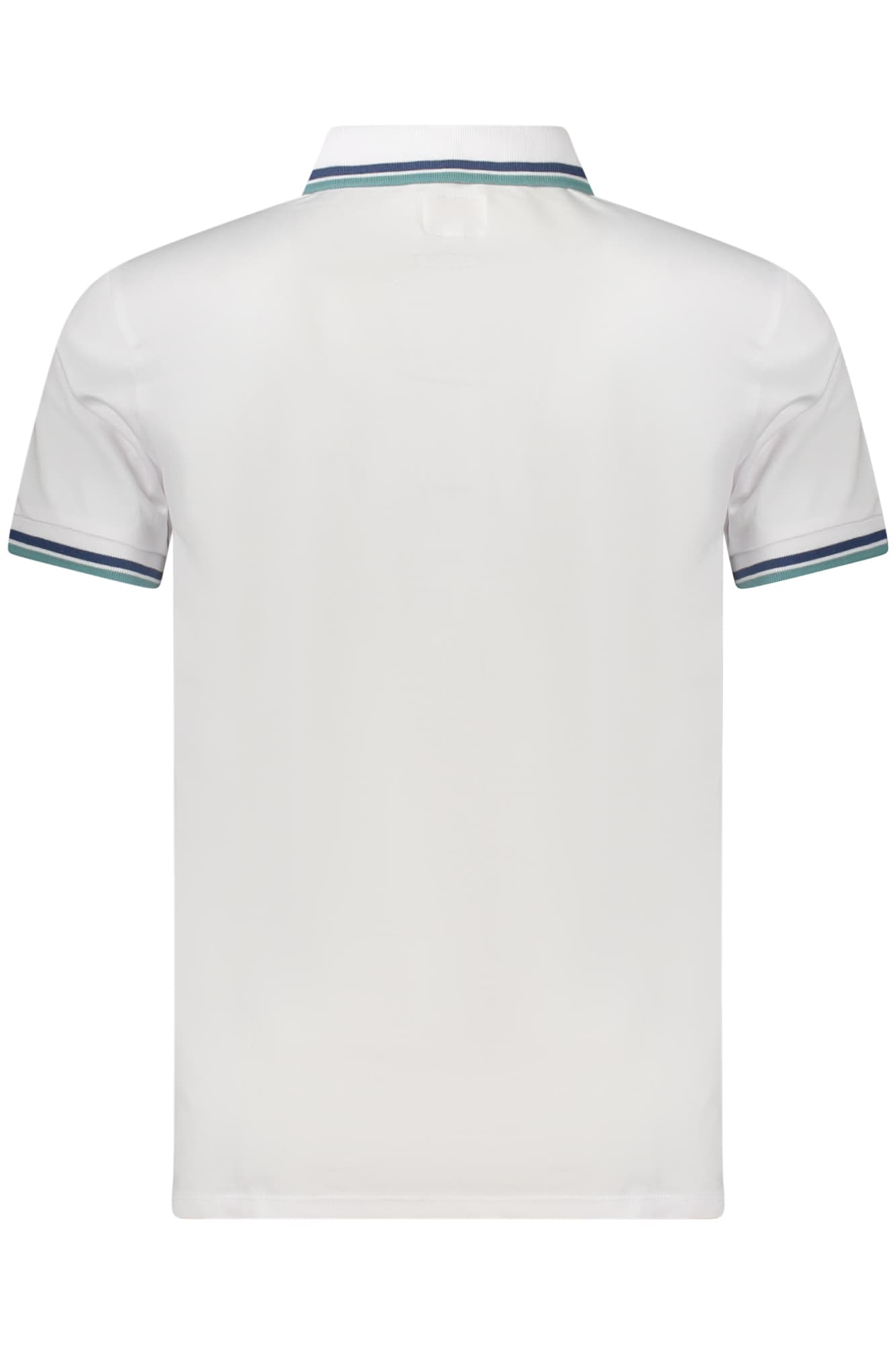 GUESS JEANS POLO MANICHE CORTE UOMO BIANCO - Miniatura 2