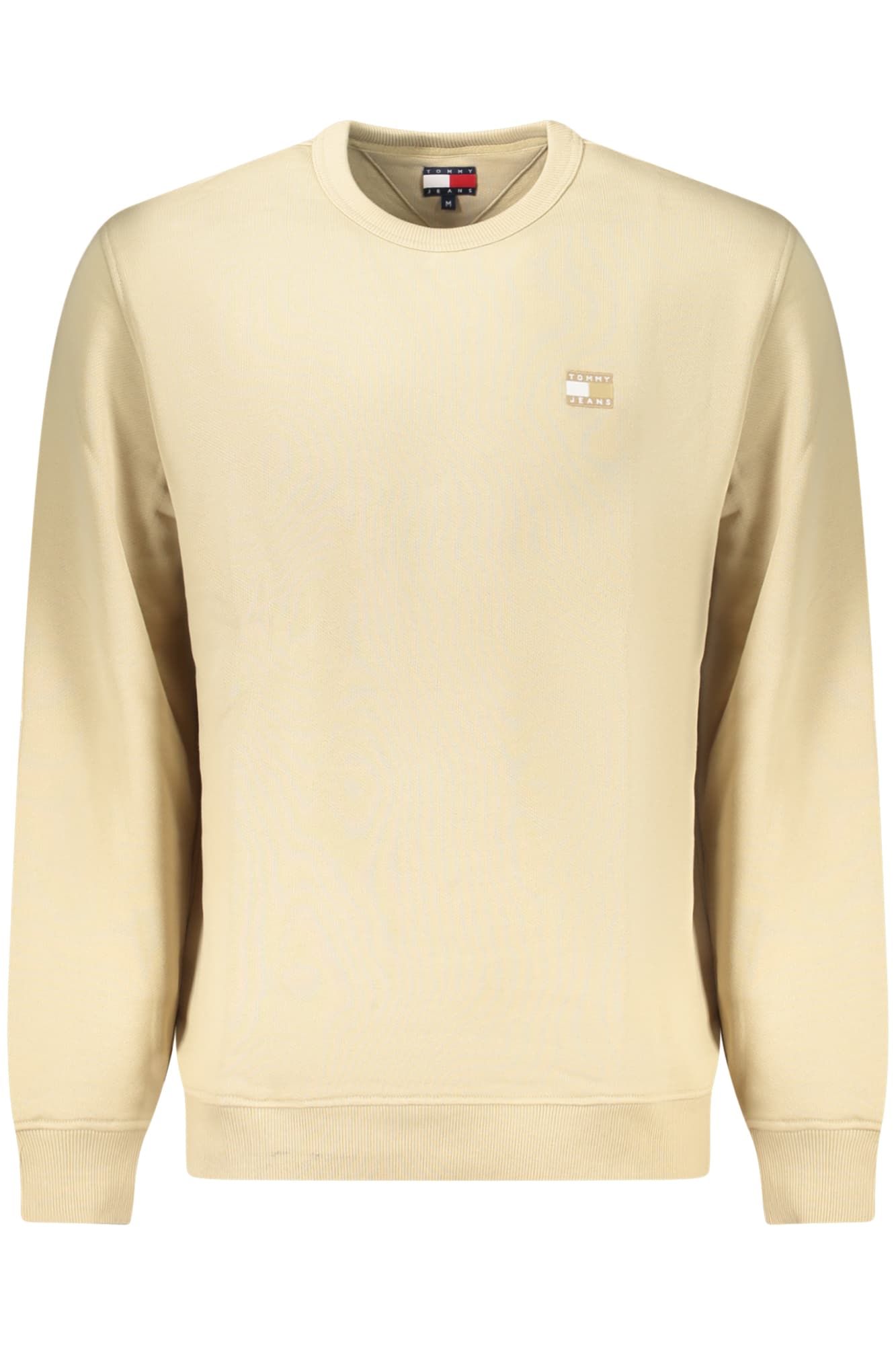 TOMMY HILFIGER FELPA SENZA ZIP UOMO BEIGE - Immagine 1