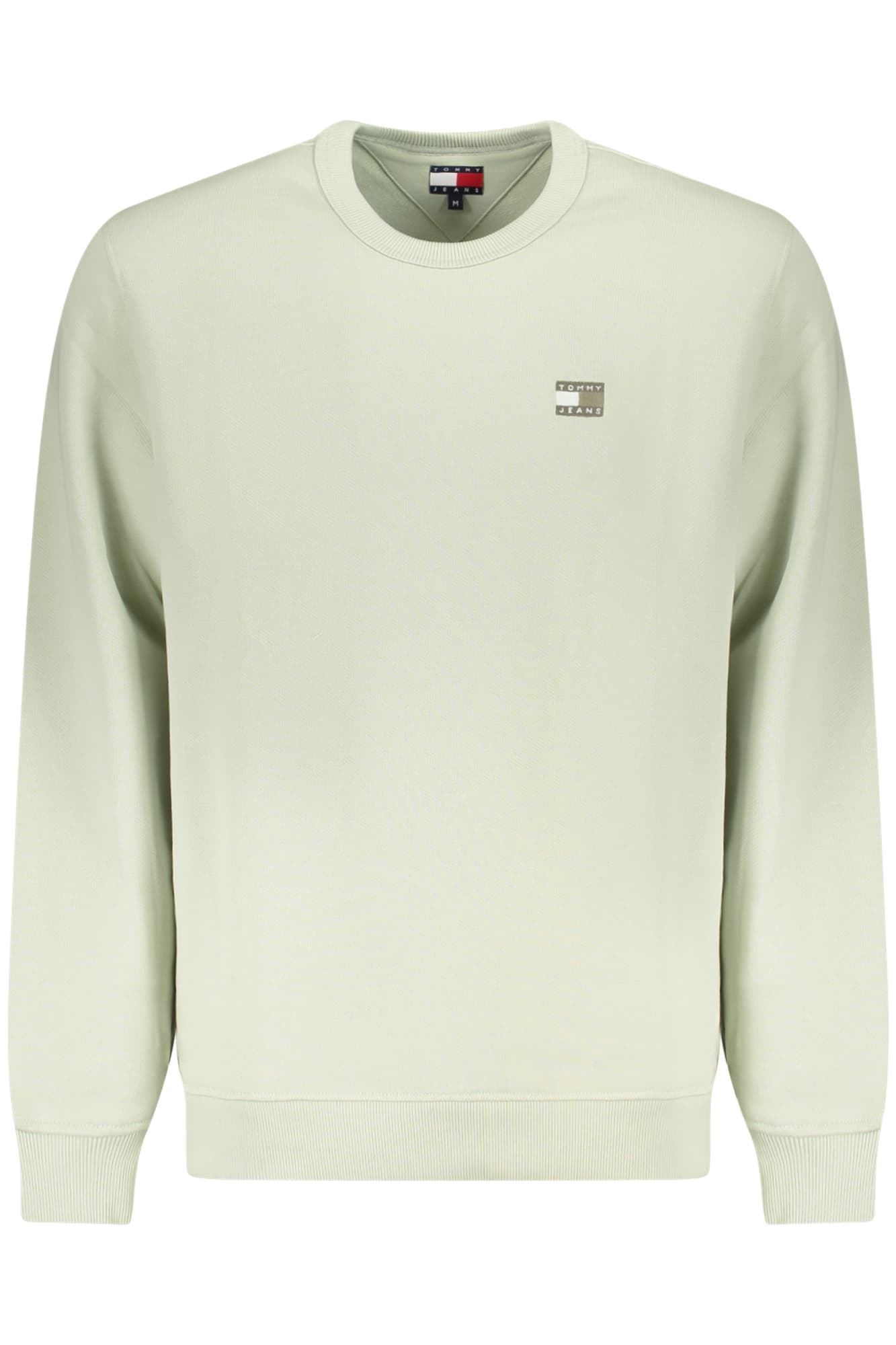 TOMMY HILFIGER FELPA SENZA ZIP UOMO VERDE - Immagine 1