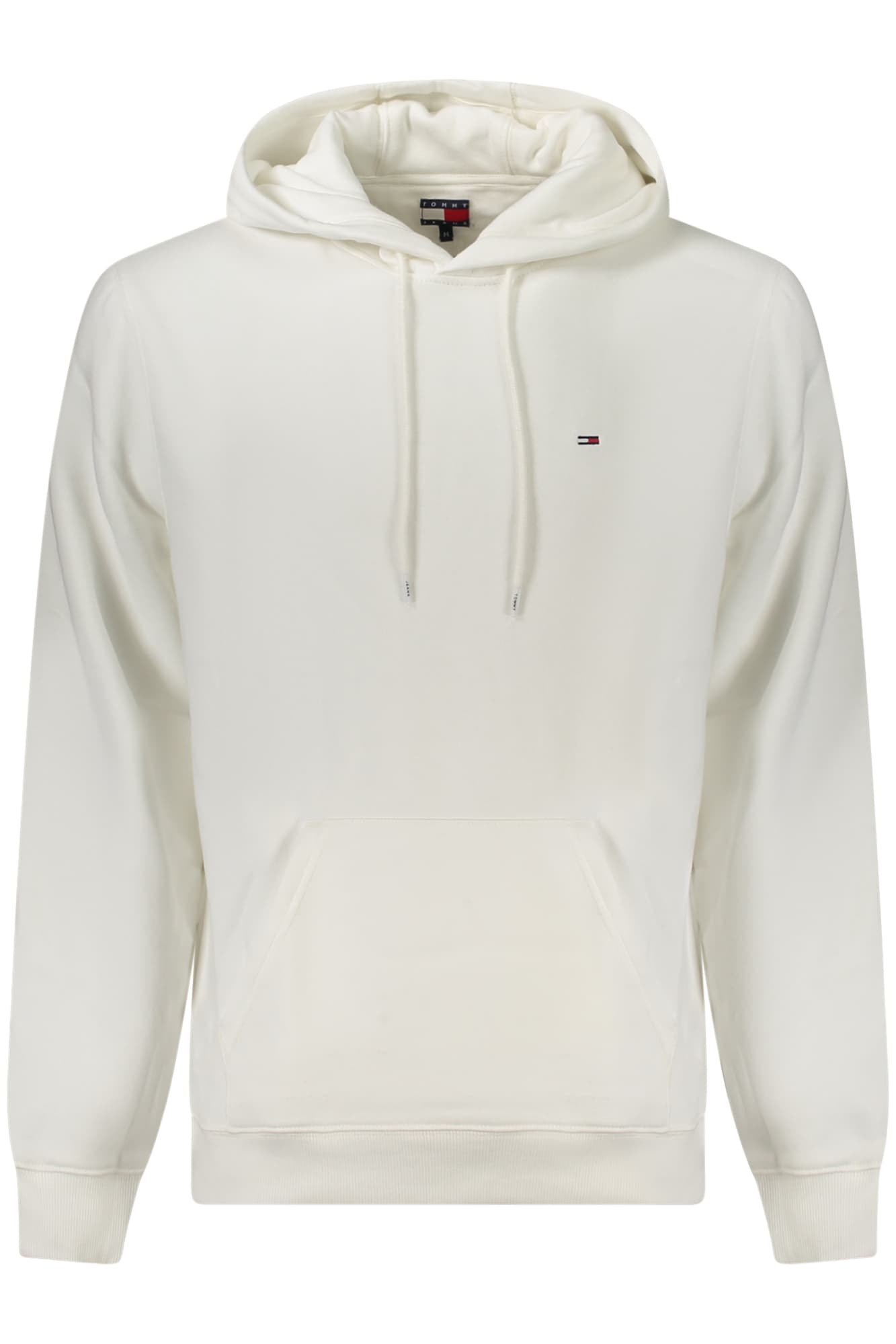 TOMMY HILFIGER FELPA SENZA ZIP UOMO BIANCO - Immagine 1