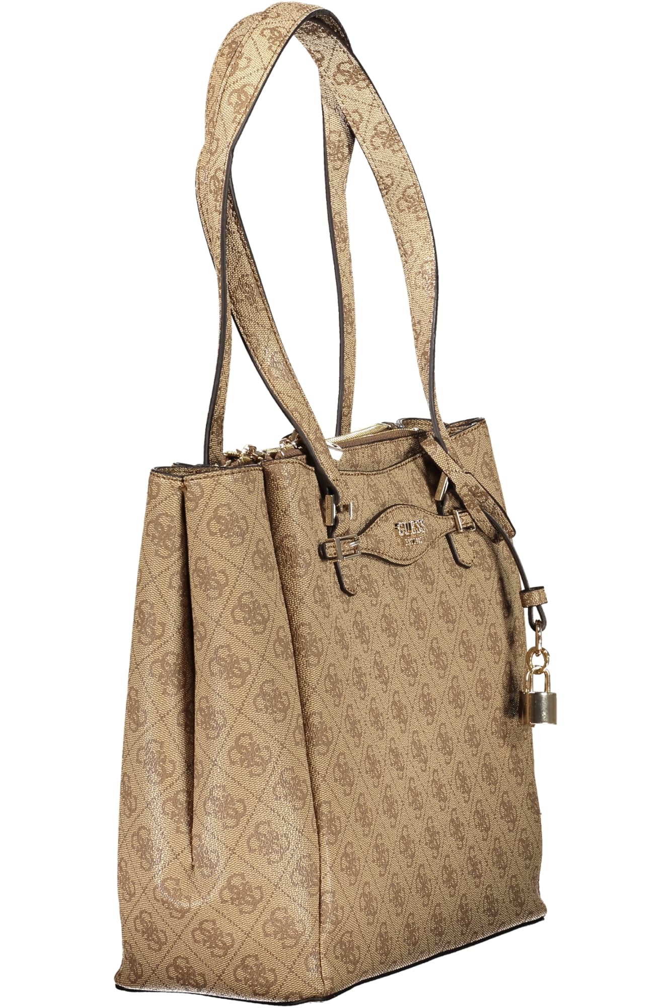 GUESS JEANS BORSA DONNA BEIGE - Miniatura 3