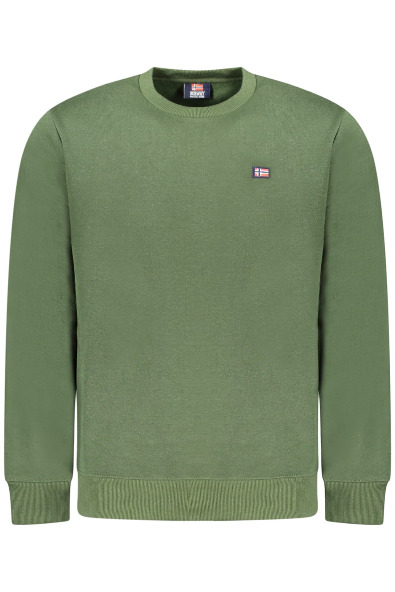 NORWAY 1963 FELPA SENZA ZIP UOMO VERDE - Immagine 1