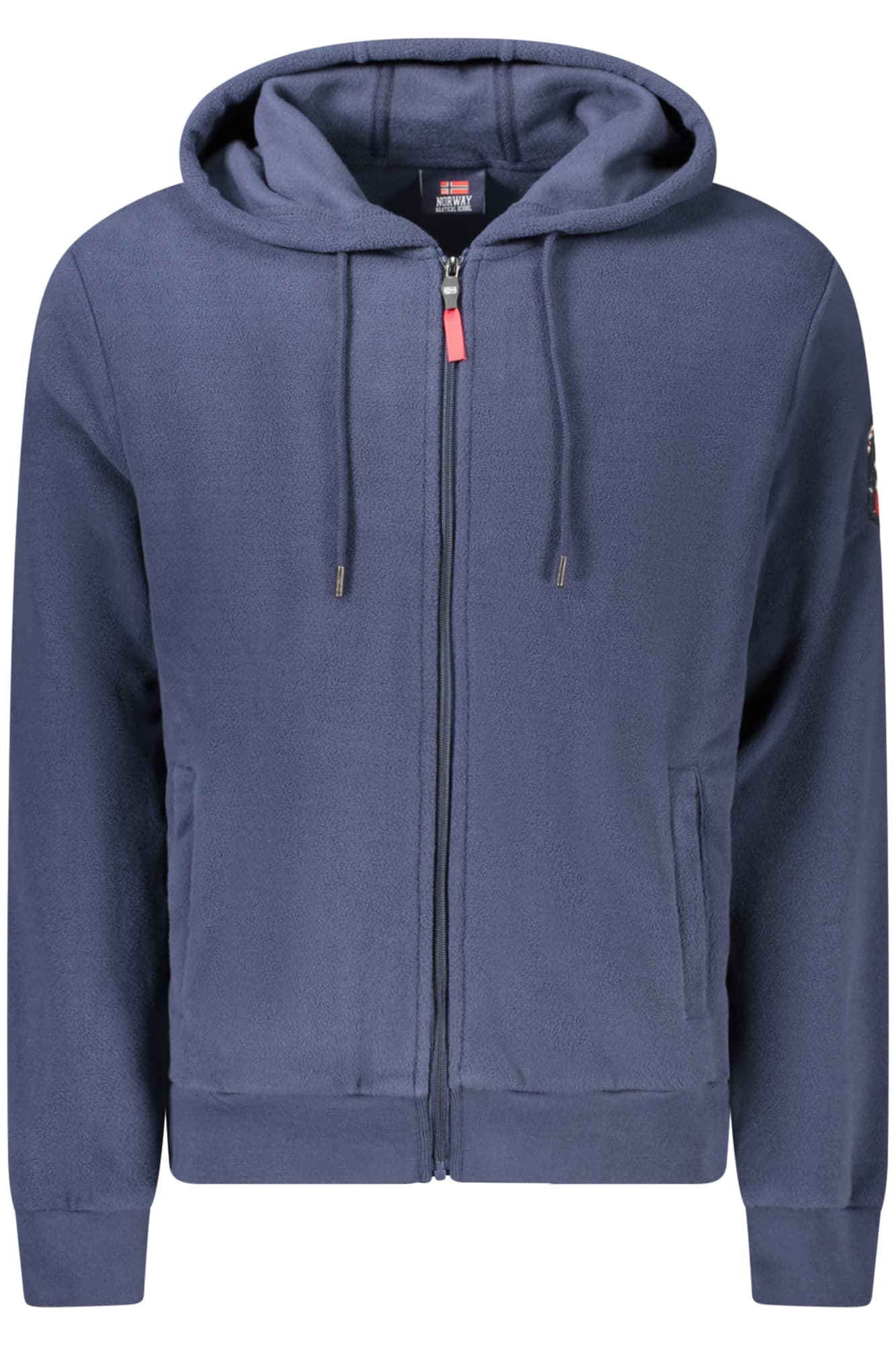 NORWAY 1963 FELPA CON ZIP UOMO BLU - Immagine 1