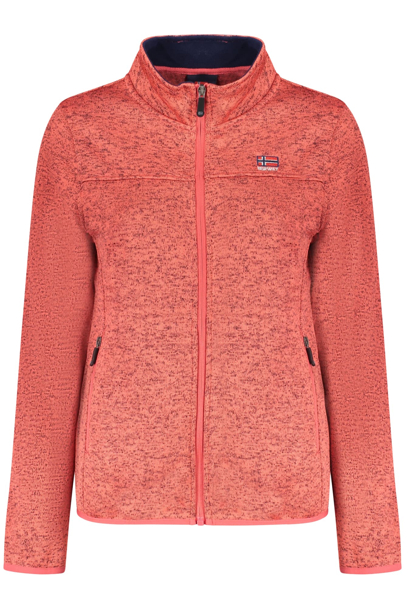 NORWAY 1963 FELPA CON ZIP DONNA ROSA - Immagine 1