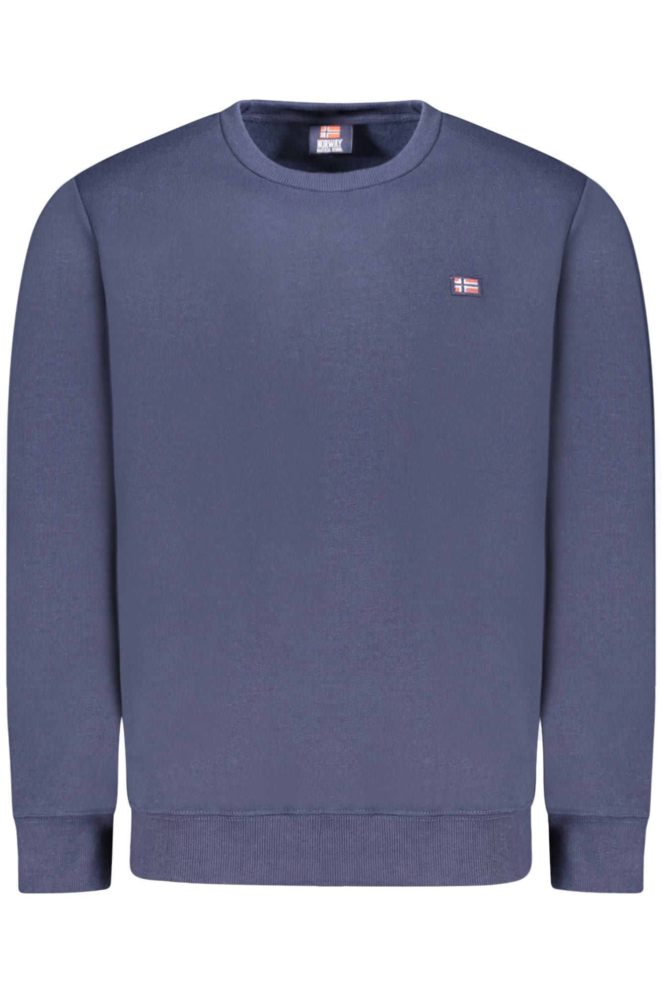 NORWAY 1963 FELPA SENZA ZIP UOMO BLU - Immagine 1