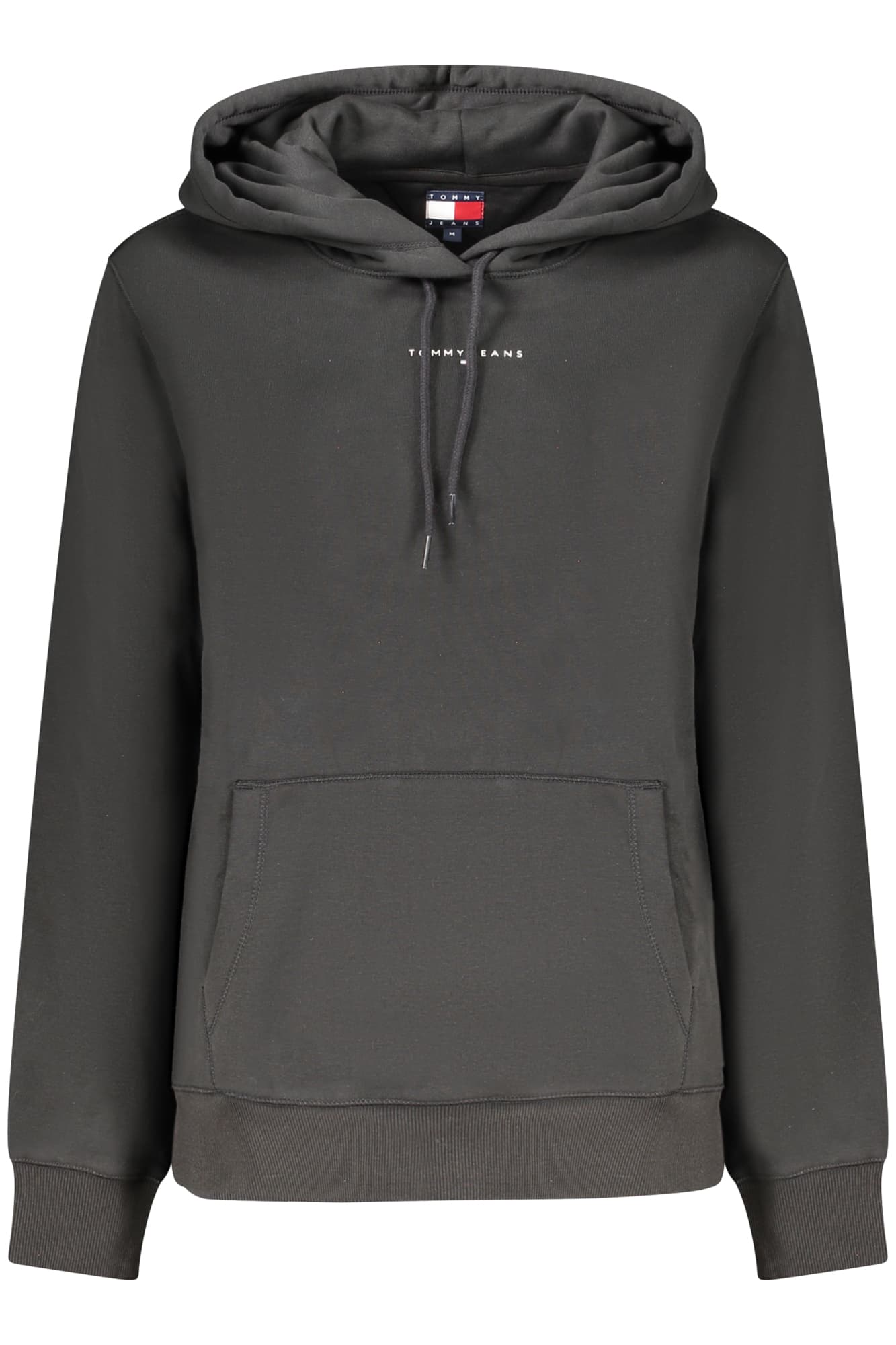TOMMY HILFIGER FELPA SENZA ZIP DONNA NERO - Immagine principale