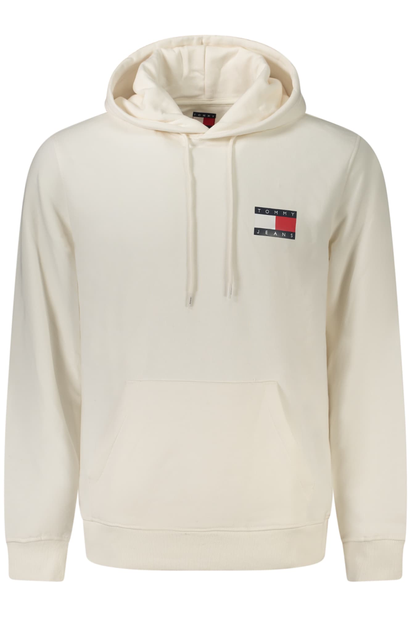 TOMMY HILFIGER FELPA SENZA ZIP UOMO BIANCO - Immagine principale