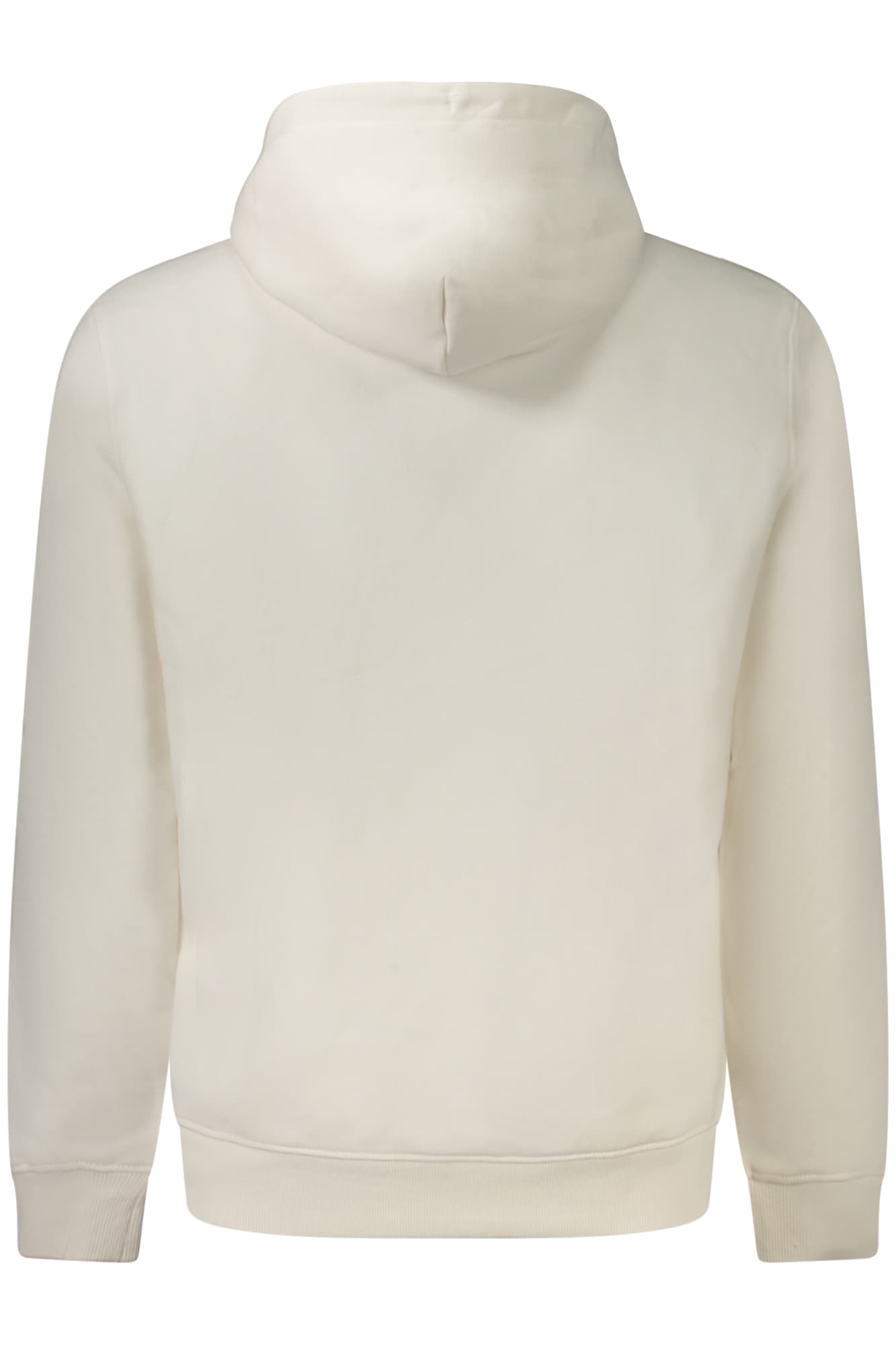 TOMMY HILFIGER FELPA SENZA ZIP UOMO BIANCO - Miniatura 2
