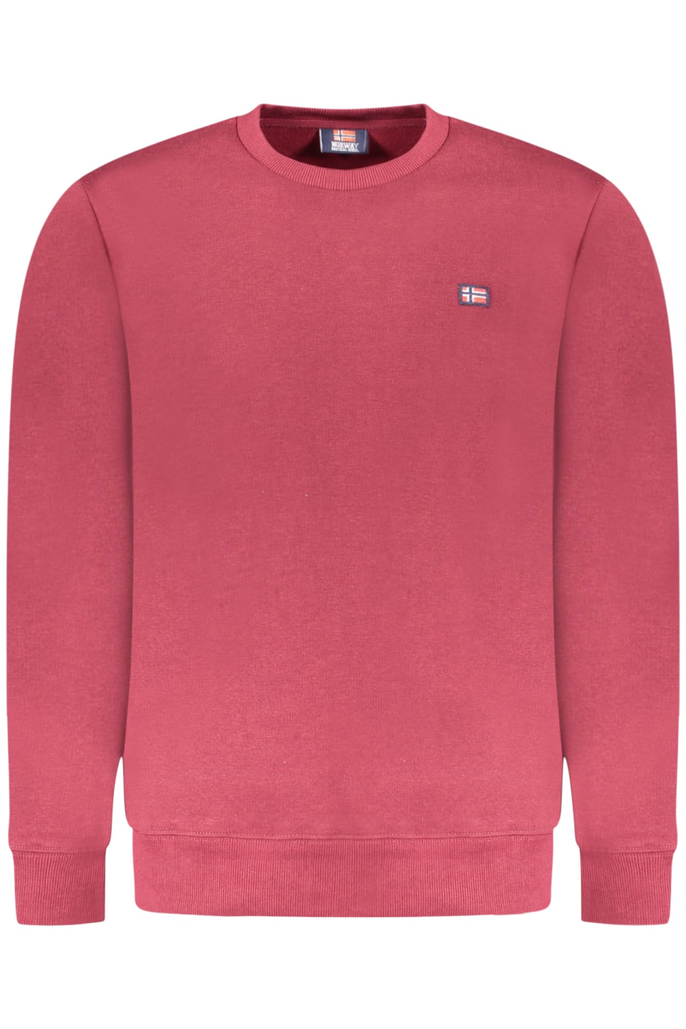 NORWAY 1963 FELPA SENZA ZIP UOMO ROSSO - Immagine principale