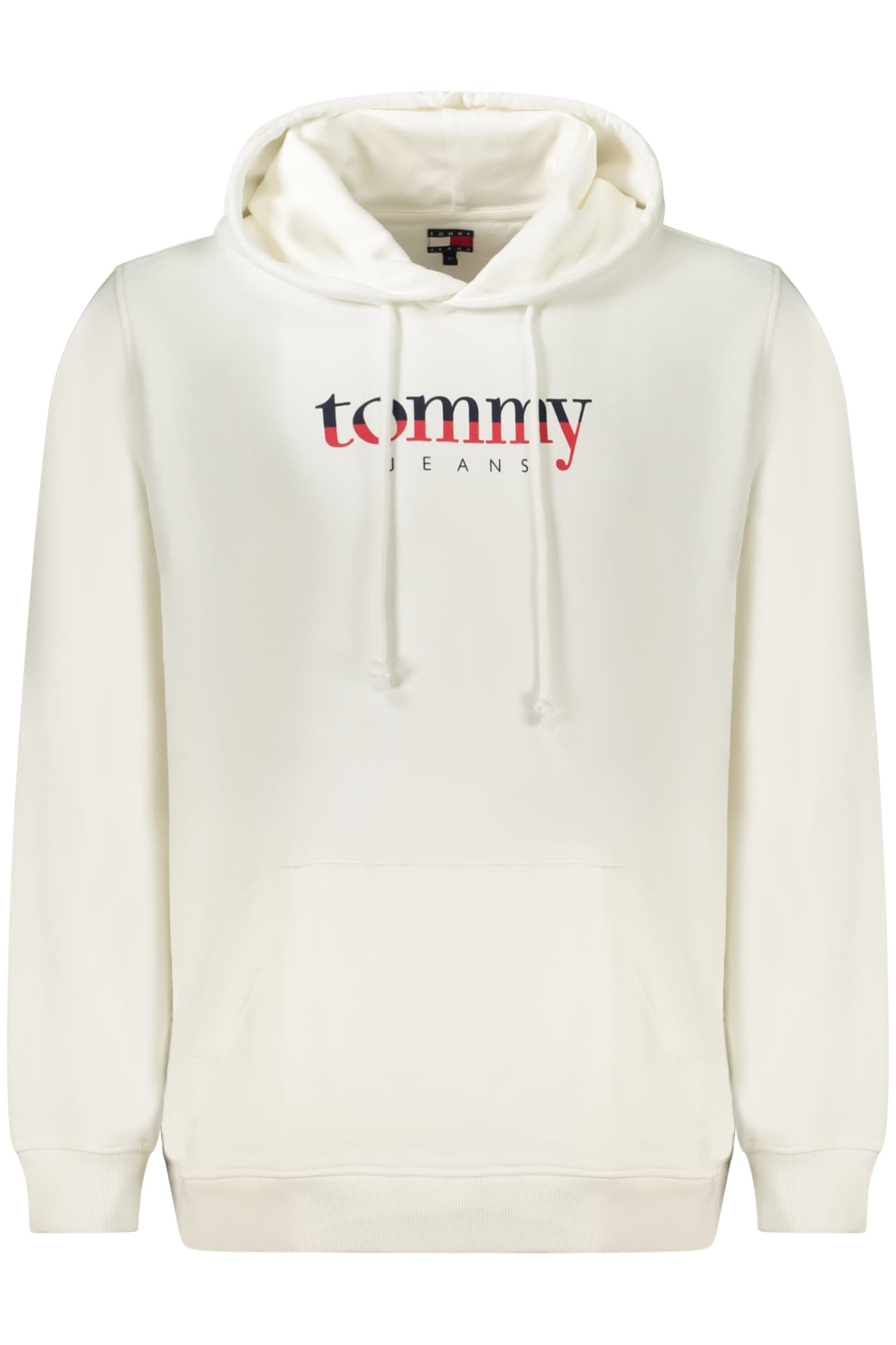 TOMMY HILFIGER FELPA SENZA ZIP UOMO BIANCO - Immagine principale