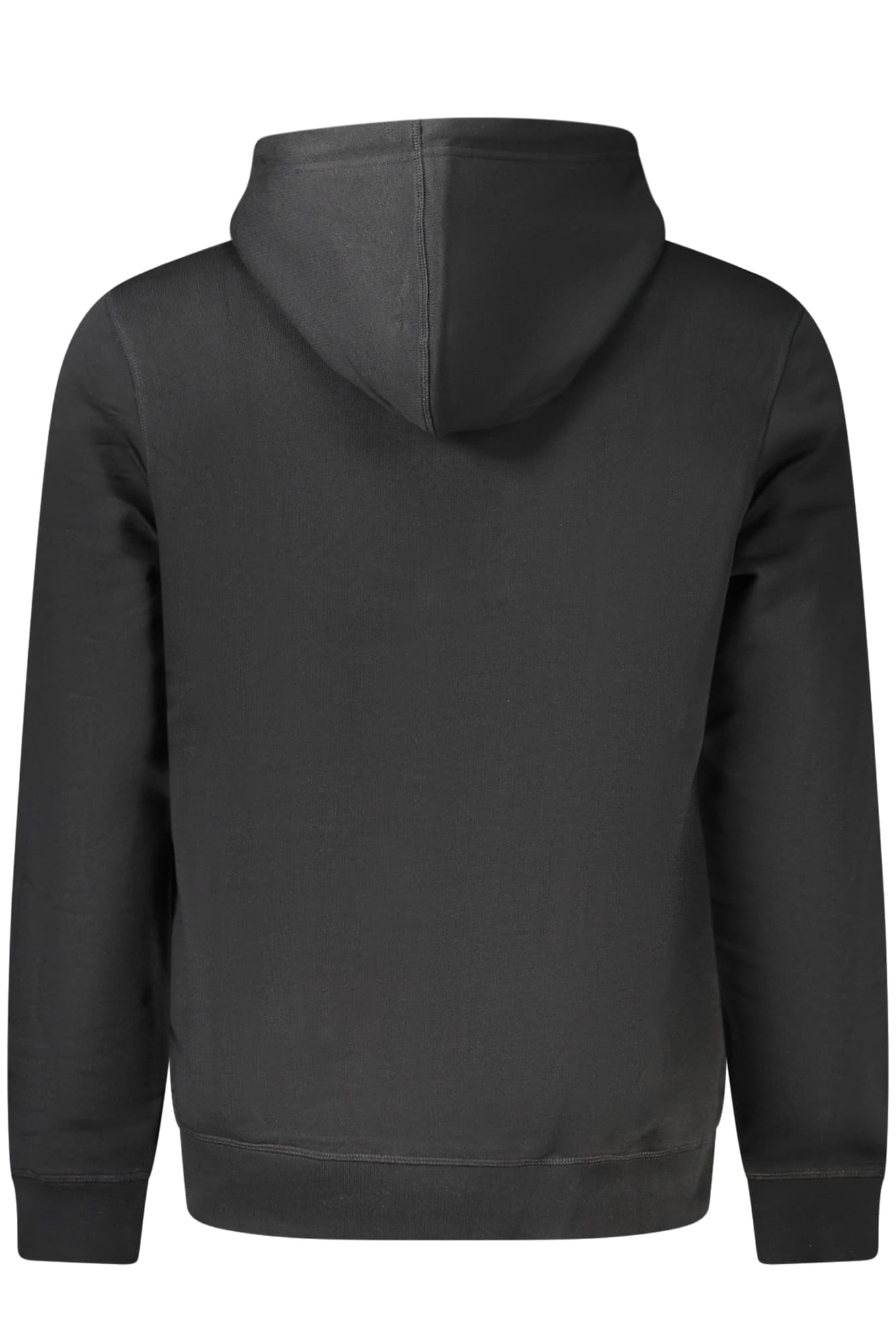 BOSS FELPA SENZA ZIP UOMO NERO - Miniatura 2