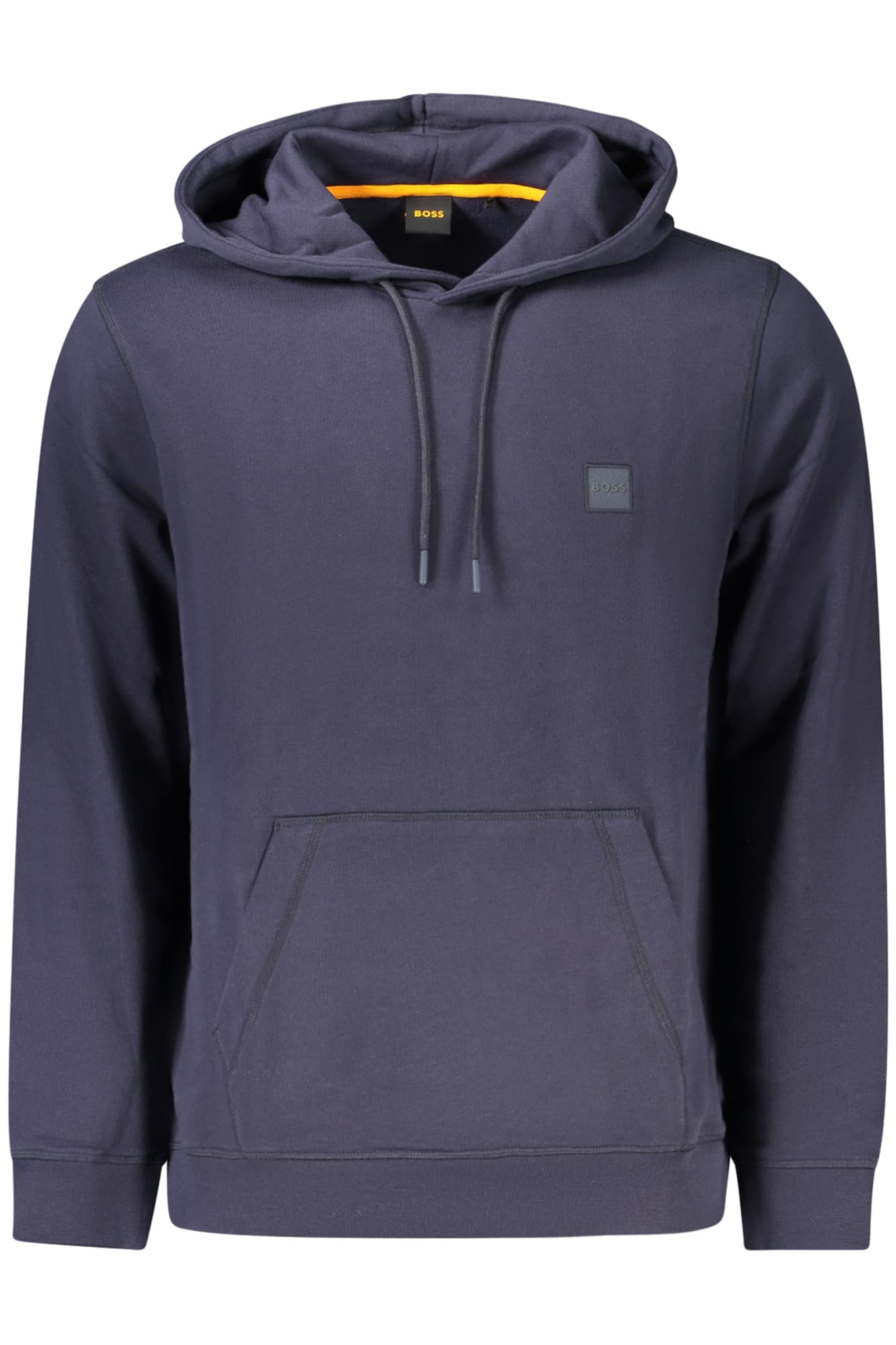 BOSS FELPA SENZA ZIP UOMO BLU - Immagine 1
