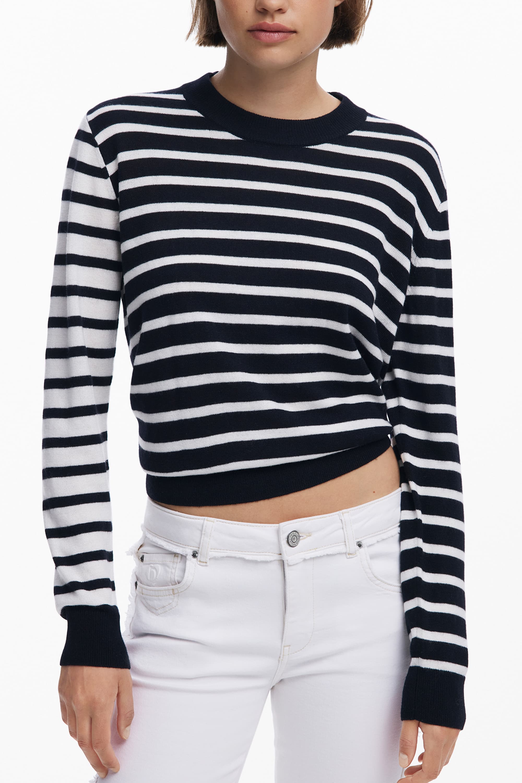 DESIGUAL MAGLIA DONNA NERO - Immagine principale