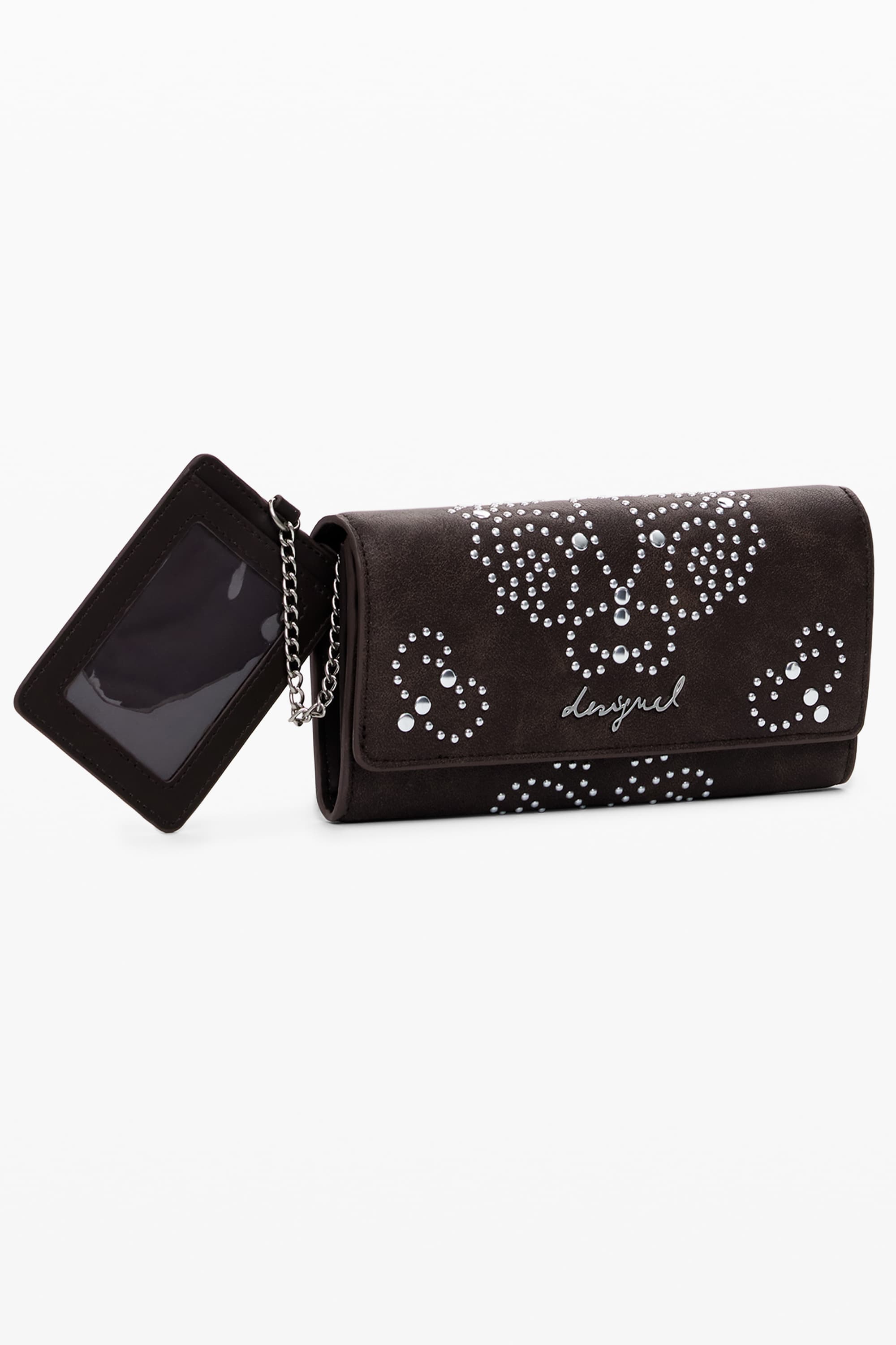 DESIGUAL PORTAFOGLIO DONNA MARRONE - Miniatura 2