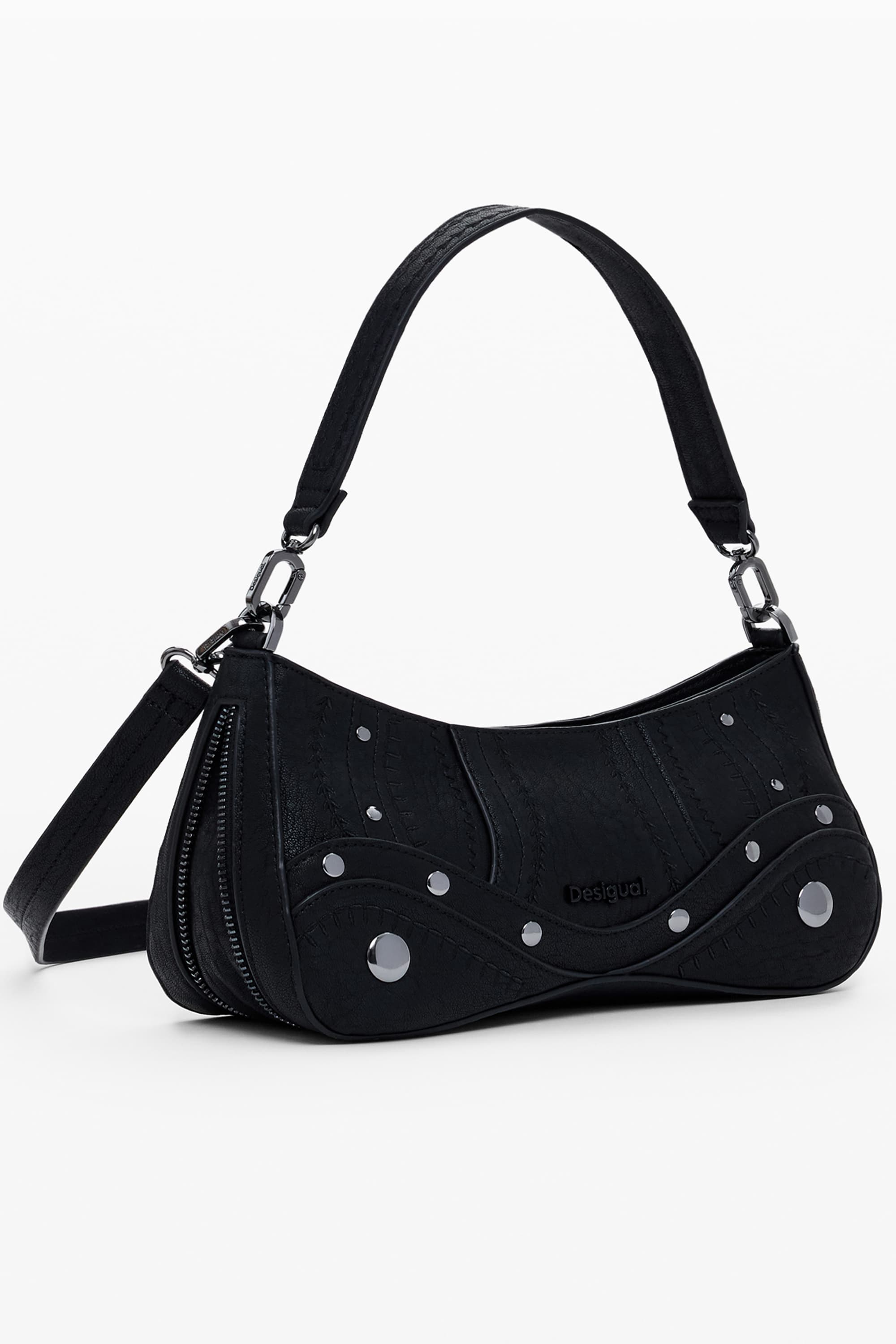 DESIGUAL BORSA DONNA NERO - Miniatura 2