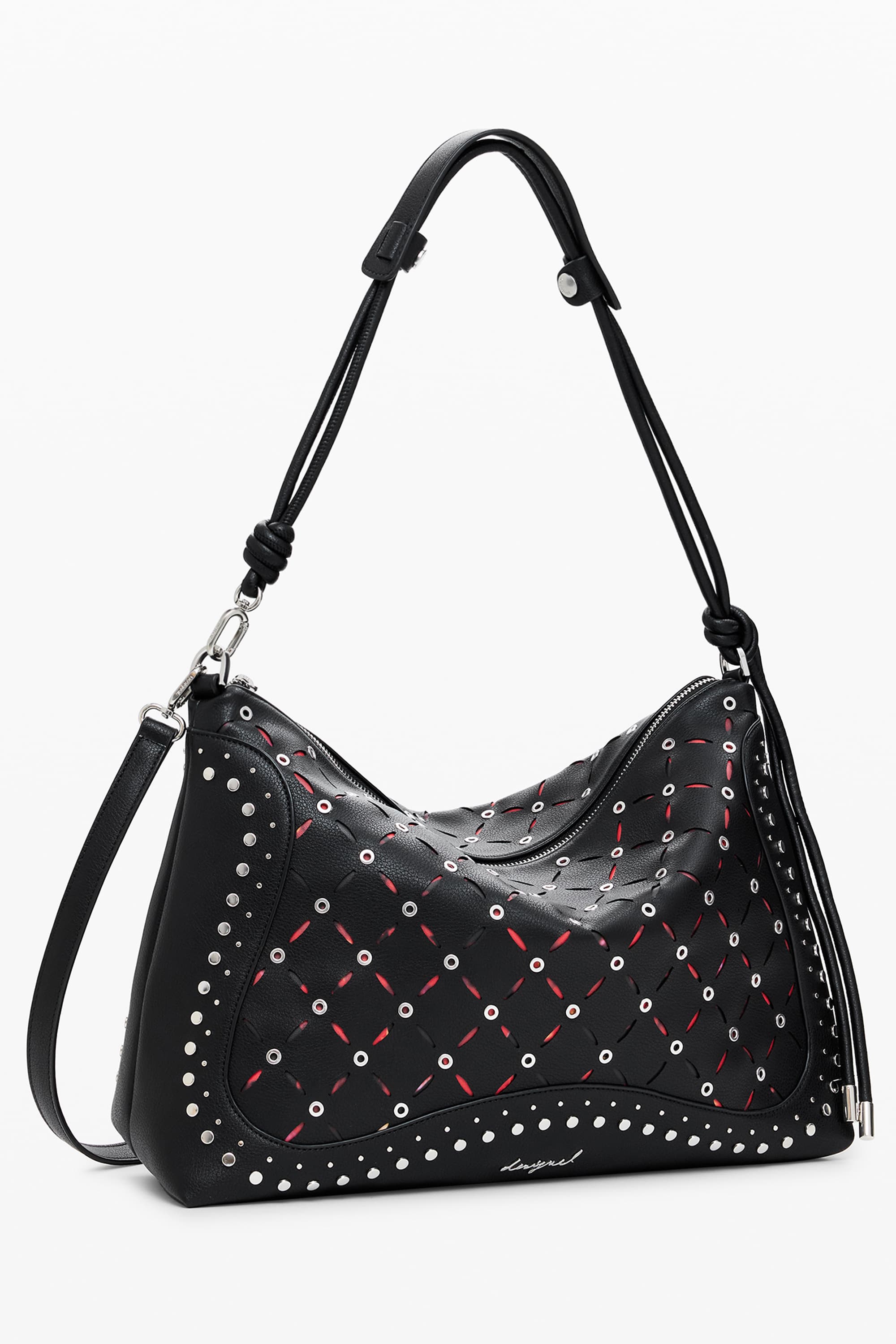 DESIGUAL BORSA DONNA NERO - Miniatura 2
