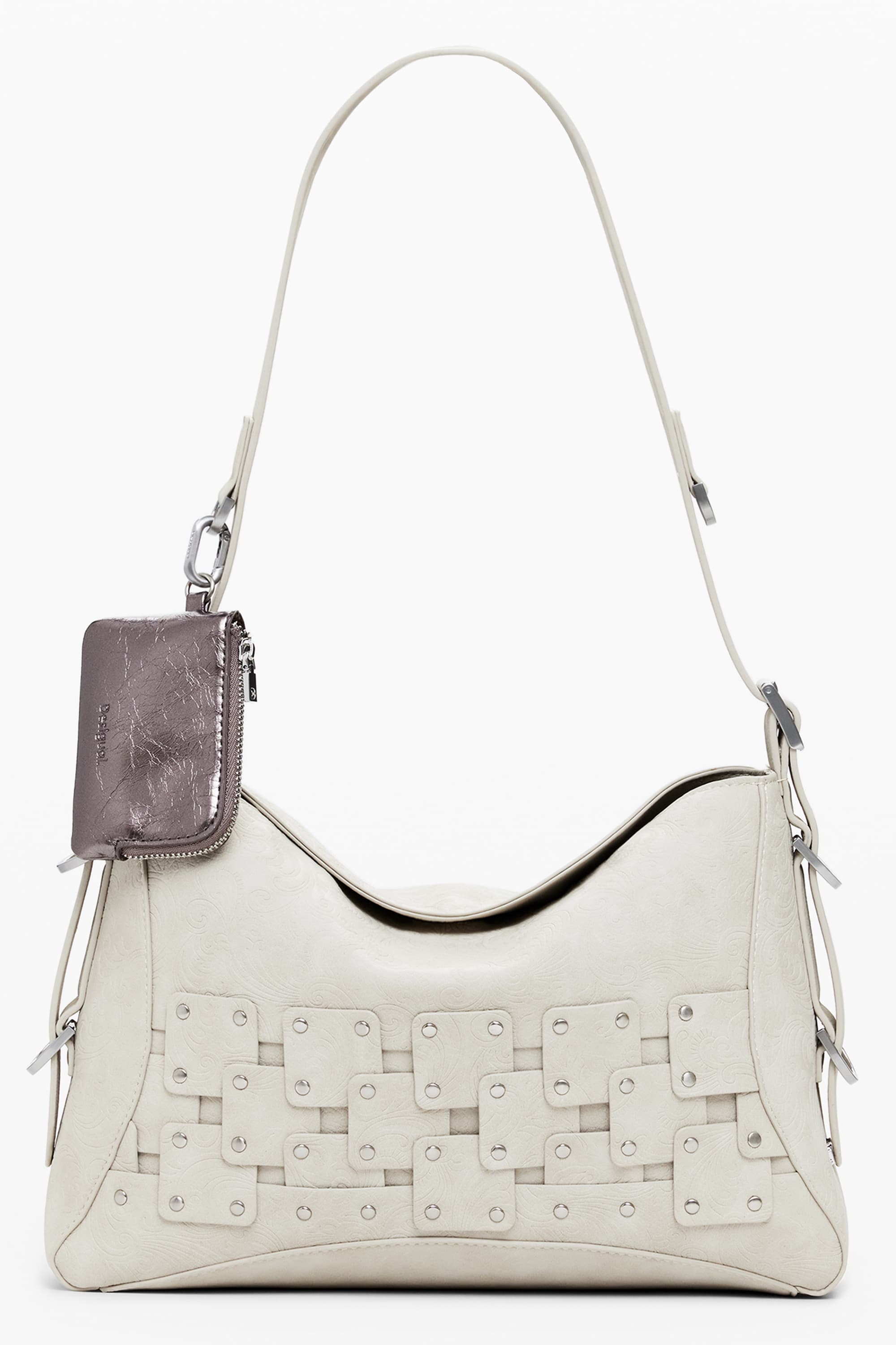 DESIGUAL BORSA DONNA BEIGE - Immagine 1