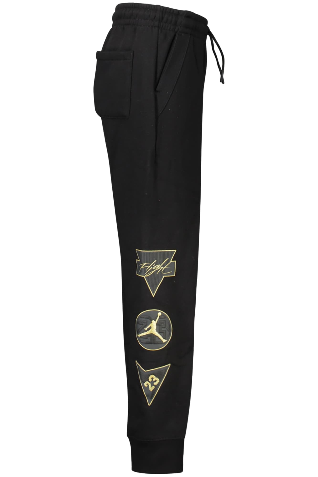 JORDAN PANTALONE TUTA LUNGO UOMO NERO - Miniatura 3