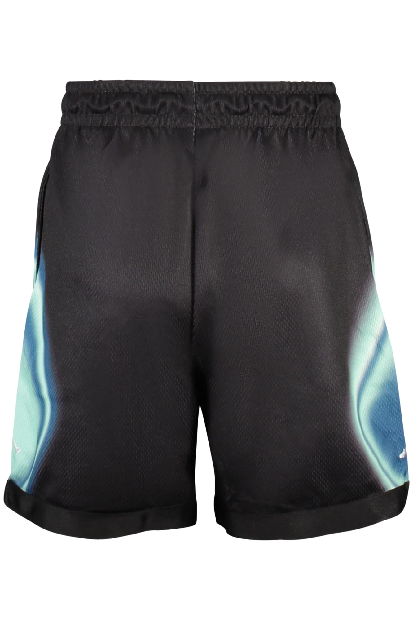 JORDAN PANTALONE SHORT UOMO NERO - Miniatura 2