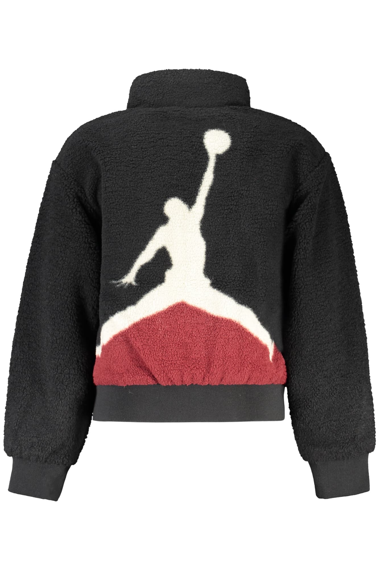 JORDAN FELPA CON ZIP DONNA NERO - Miniatura 2