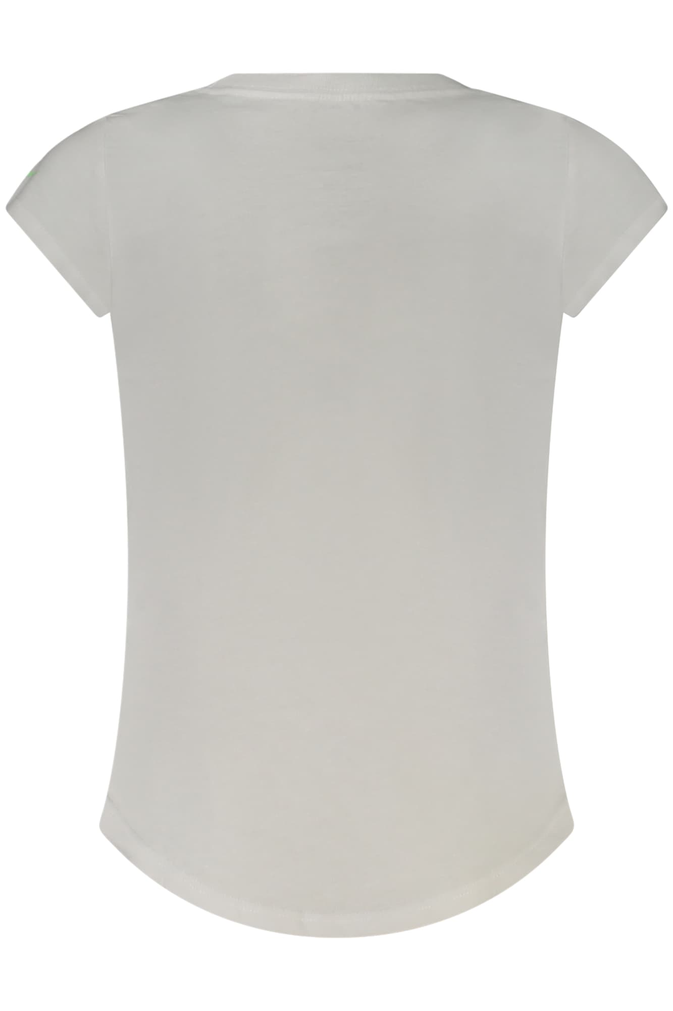 NIKE T-SHIRT MANICHE CORTE BAMBINA BIANCO - Miniatura 2