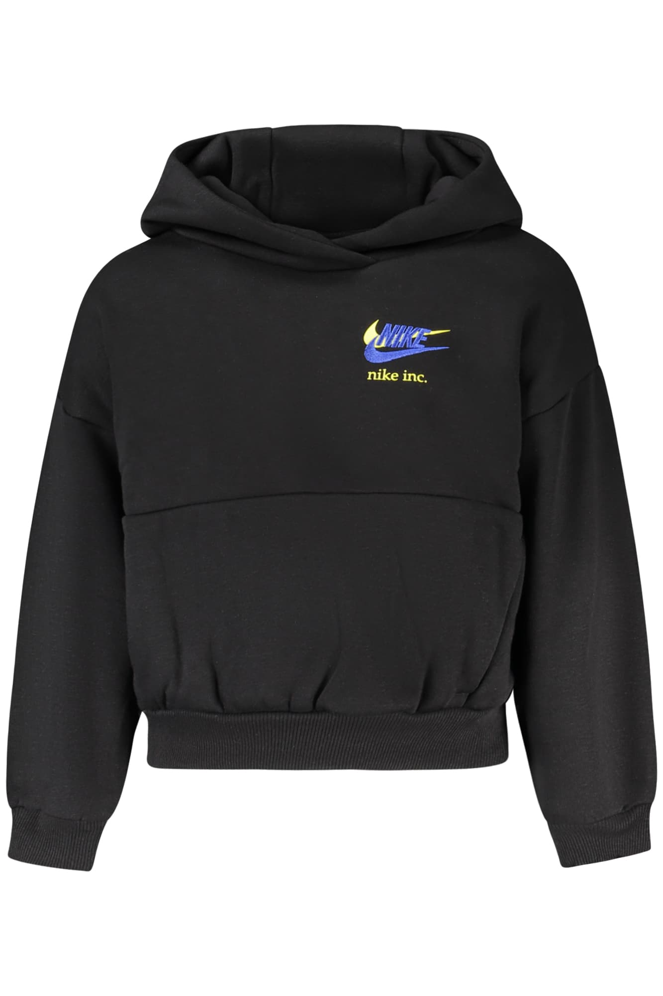 NIKE FELPA SENZA ZIP BAMBINO NERO