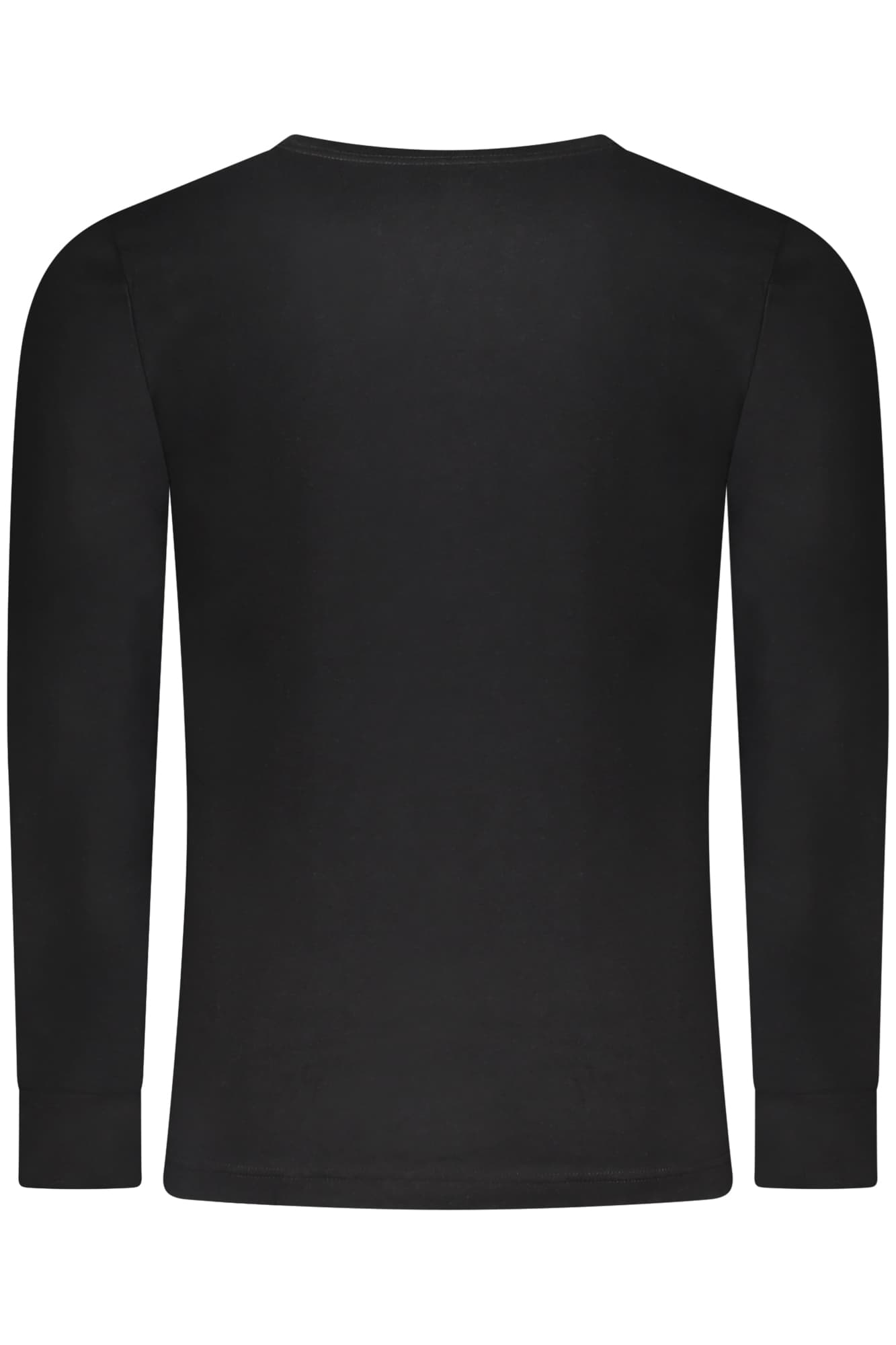 CONVERSE T-SHIRT MANICHE LUNGHE BAMBINO NERO - Miniatura 2